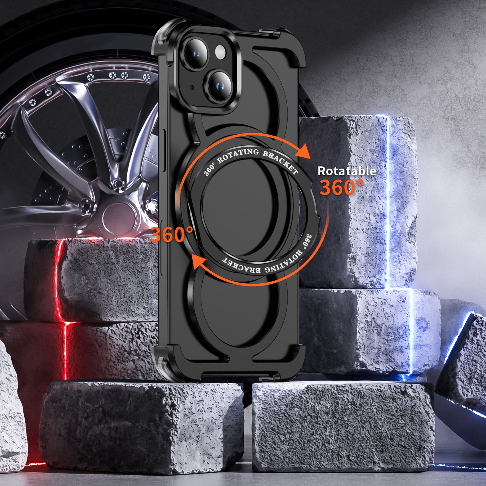 hollow-titanium-alloy-circle-iphone-13-magnetic-ring-stand-case_5