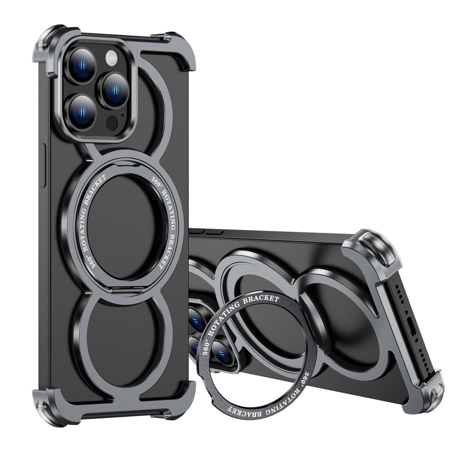 hollow-titanium-alloy-circle-iphone-13-pro-magnetic-ring-stand-case_2