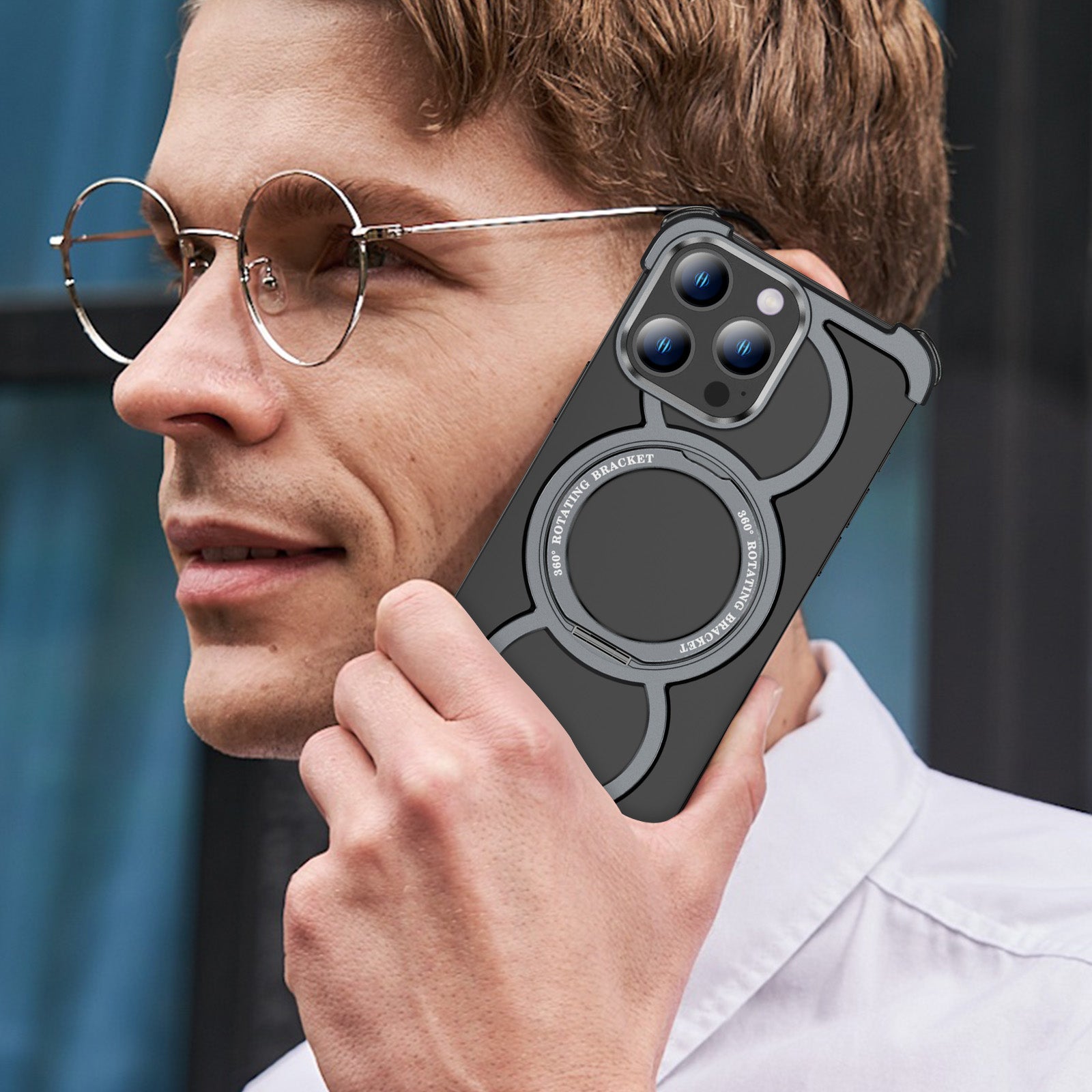 hollow-titanium-alloy-circle-iphone-13-pro-magnetic-ring-stand-case_7