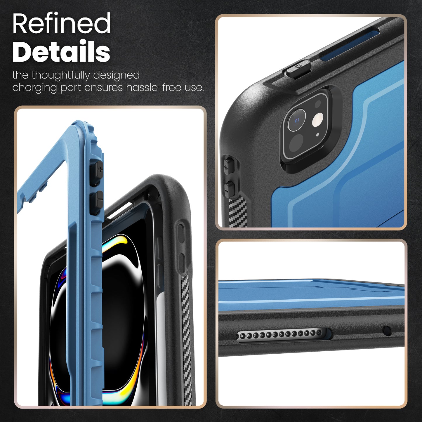 honeycomb-foldable-stand-ipad-pro-11-2024-case-full-protection_7