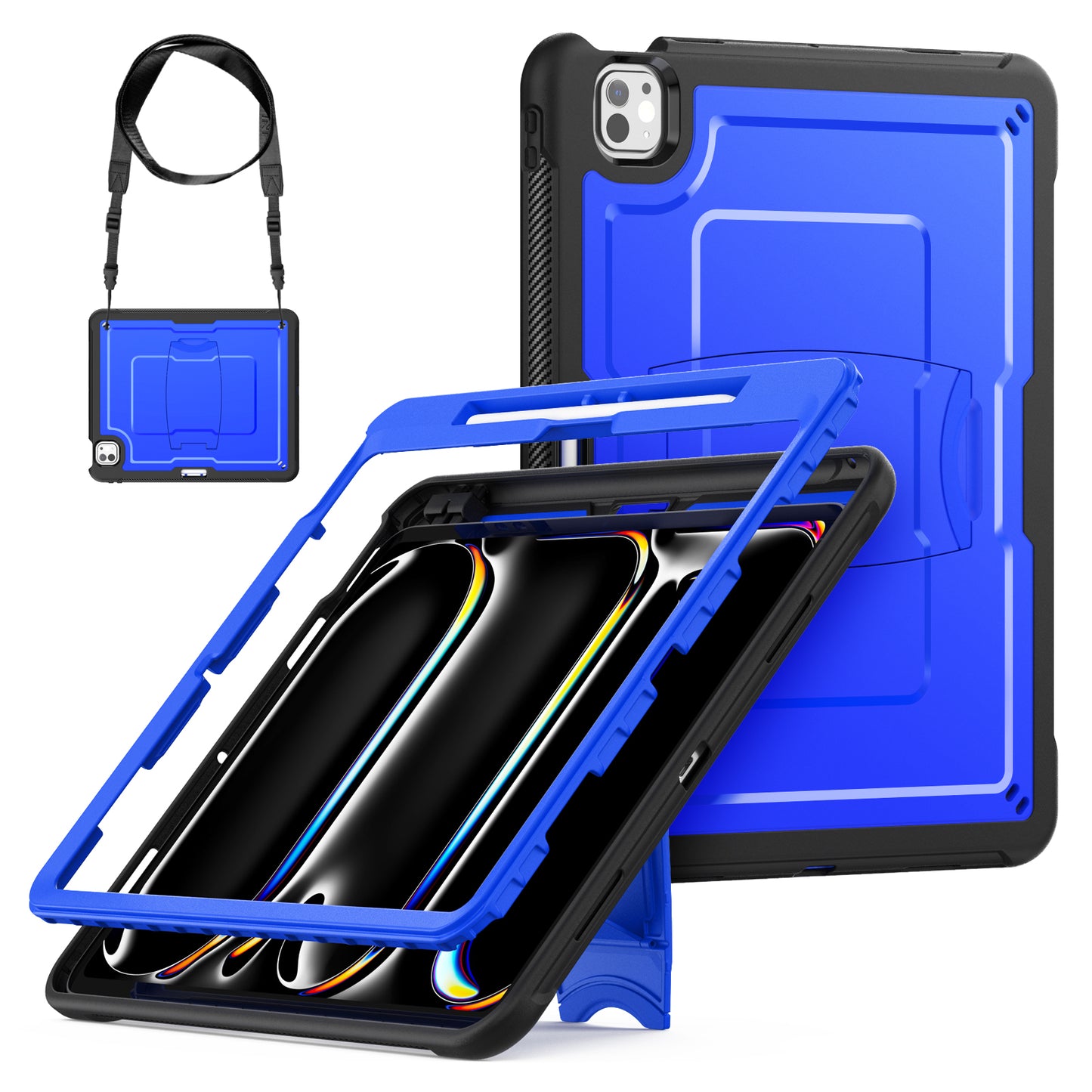 honeycomb-foldable-stand-ipad-pro-13-2024-case-full-protection_12