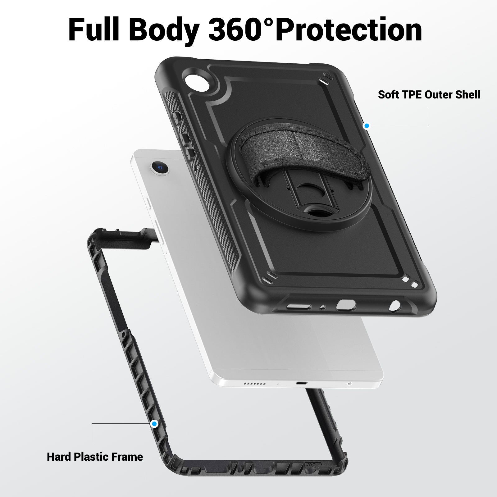 honeycomb-hand-holder-galaxy-tab-a11-case-rotating-stand_2