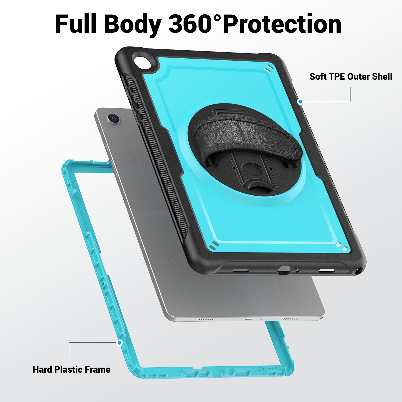 honeycomb-hand-holder-galaxy-tab-a11-plus-case-rotating-stand_2