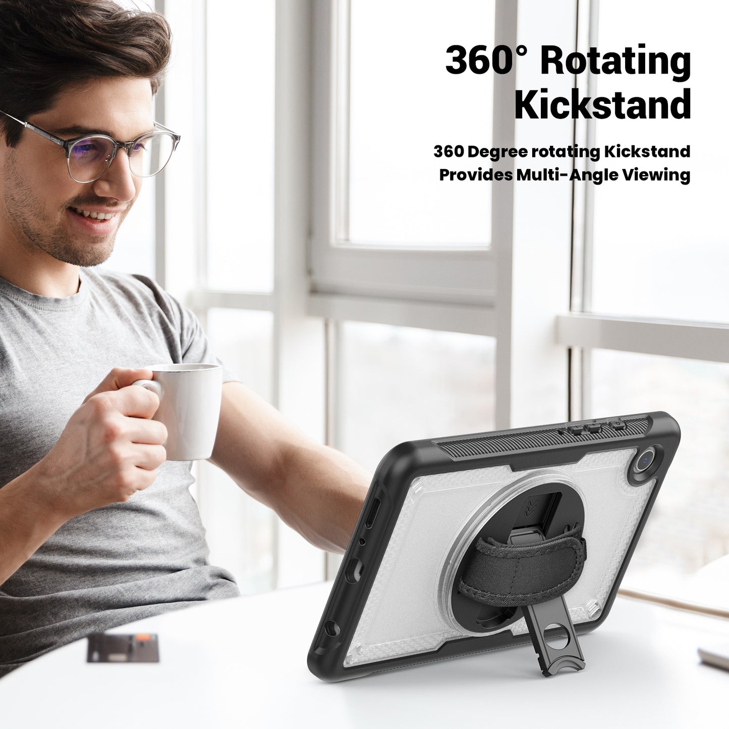 honeycomb-hand-holder-galaxy-tab-a9-case-rotating-stand_4