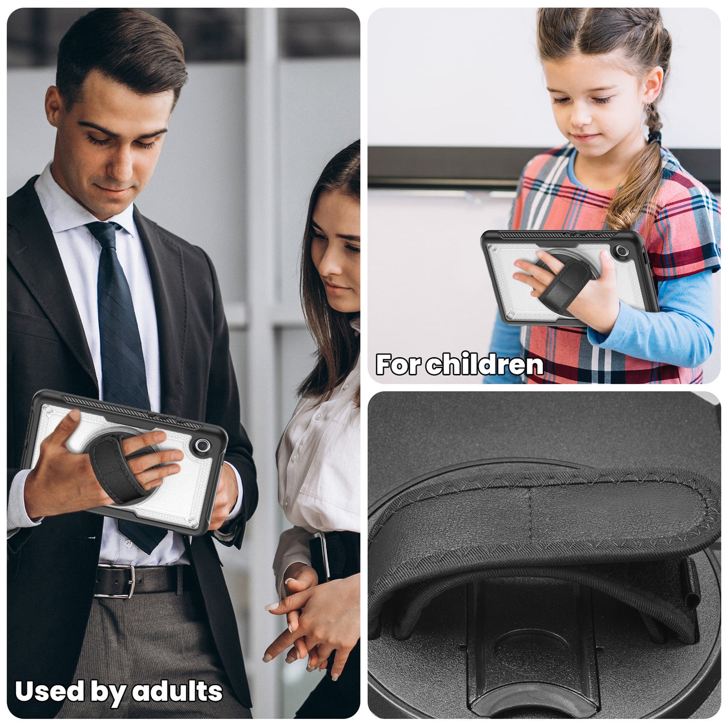 honeycomb-hand-holder-galaxy-tab-a9-case-rotating-stand_7