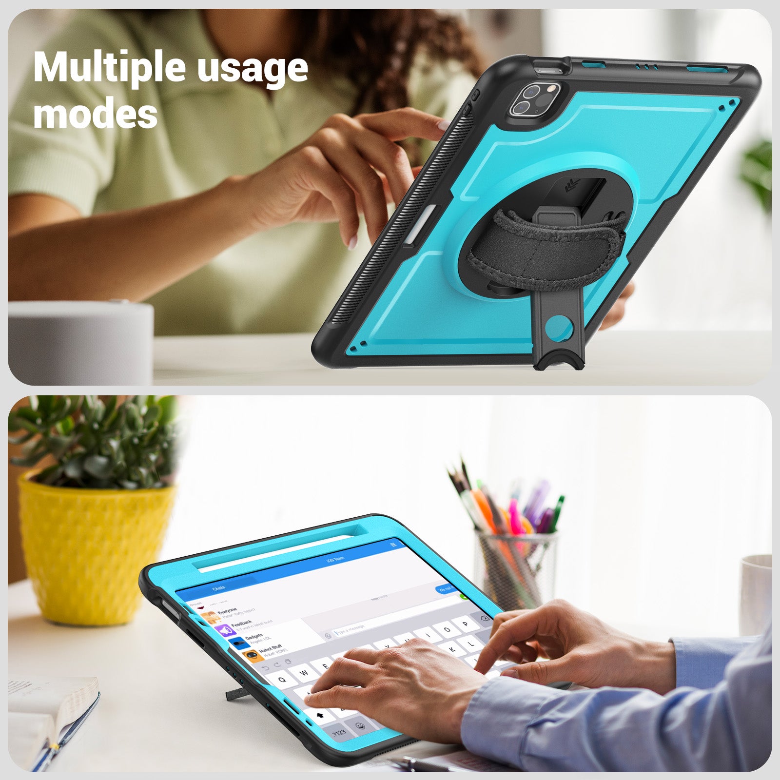 honeycomb-hand-holder-ipad-air-5-case-rotating-stand_5