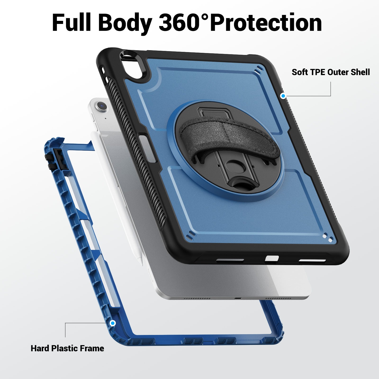 honeycomb-hand-holder-ipad-air-6-11-inch-case-rotating-stand_2