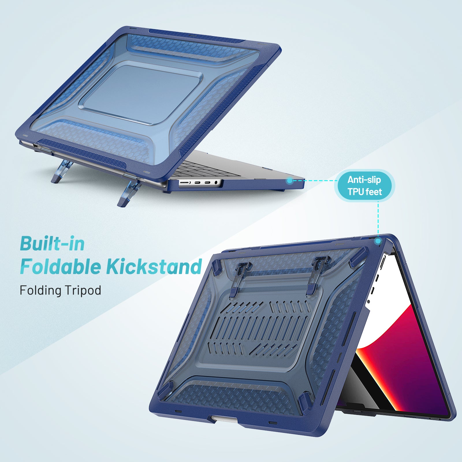 honeycomb-heat-dissipation-macbook-pro-14-2-a2442-case-stand-foldable_2