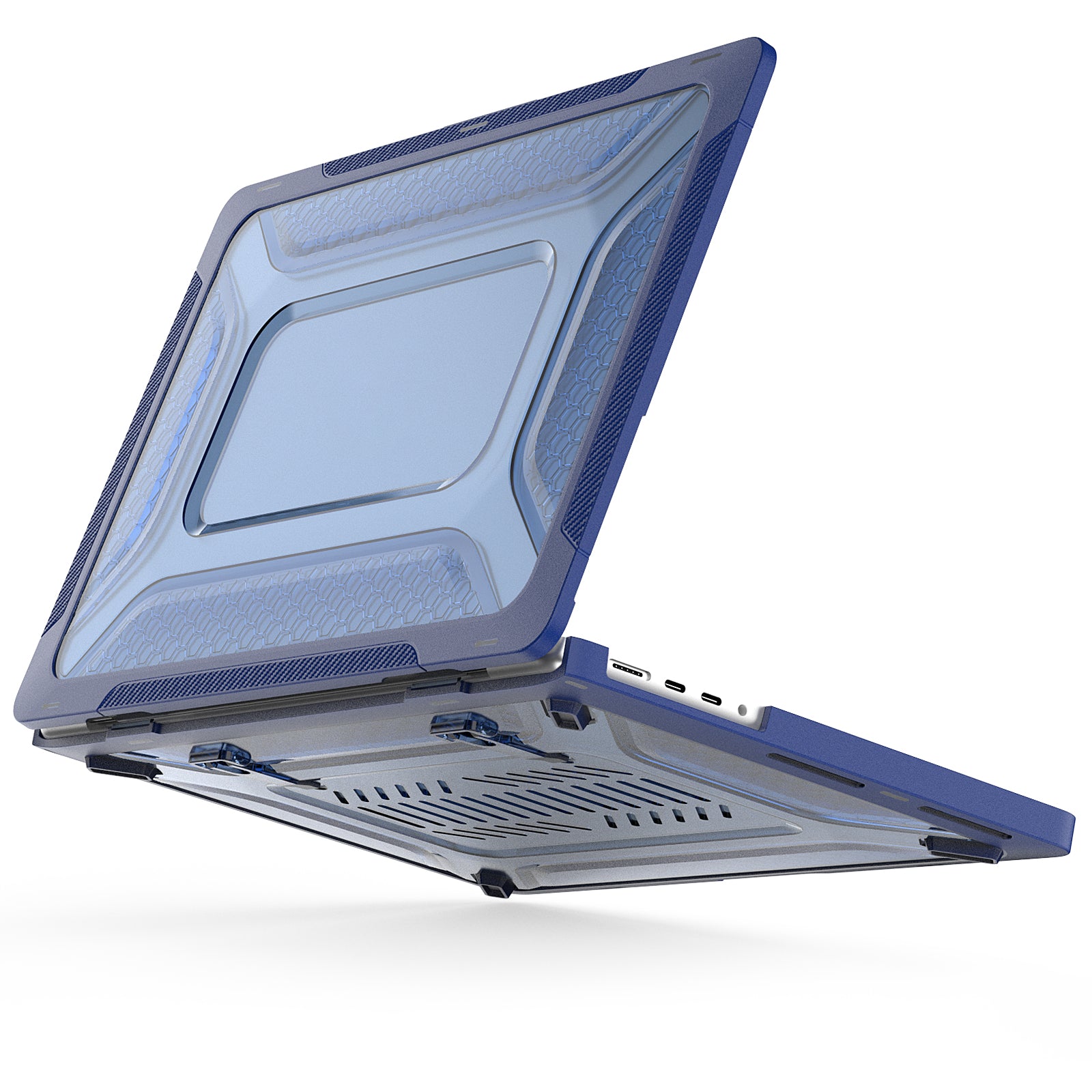 honeycomb-heat-dissipation-macbook-pro-14-2-a2442-case-stand-foldable_9