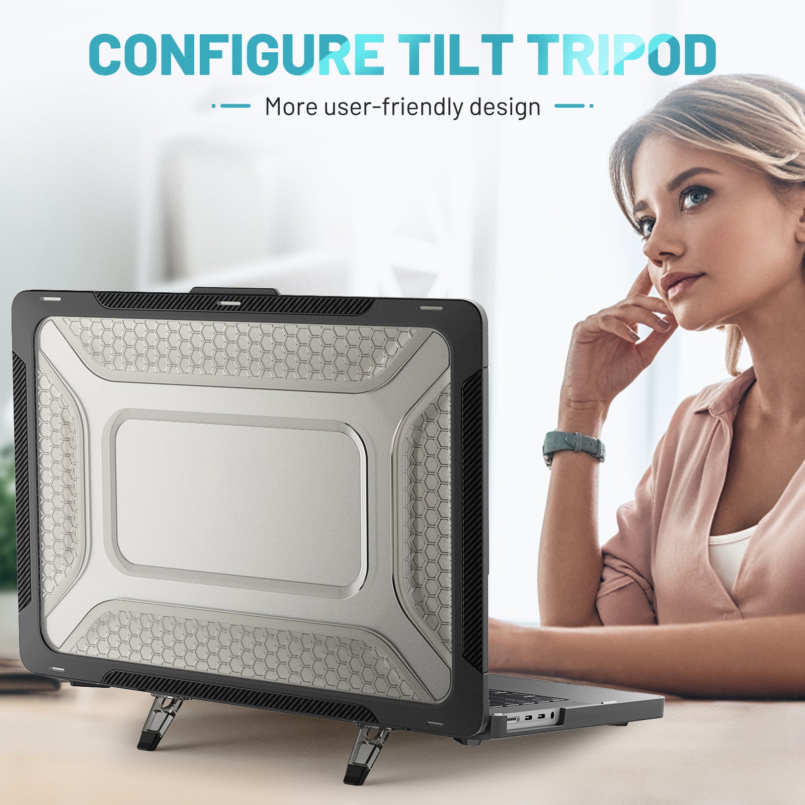 honeycomb-heat-dissipation-macbook-pro-14-2-a2992-case-stand-foldable_7