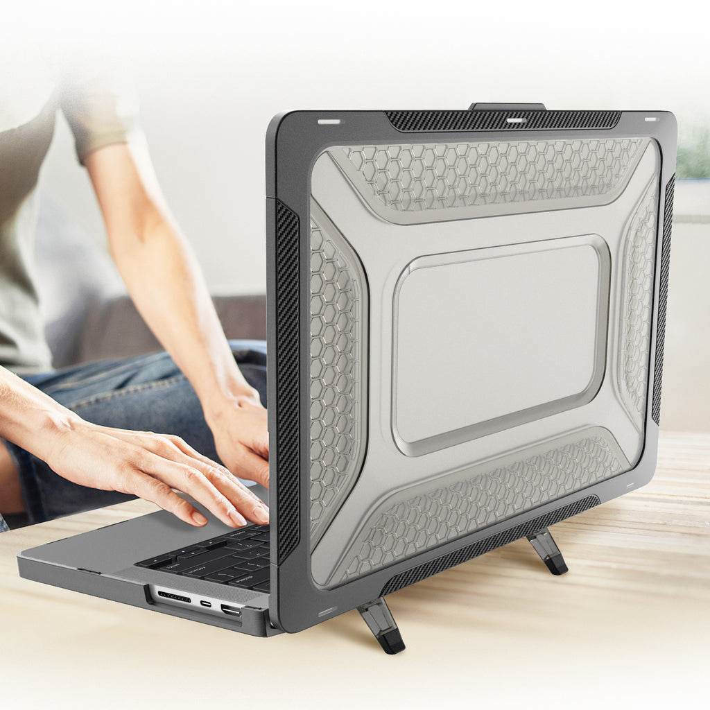 honeycomb-heat-dissipation-macbook-pro-14-2-a2992-case-stand-foldable_8