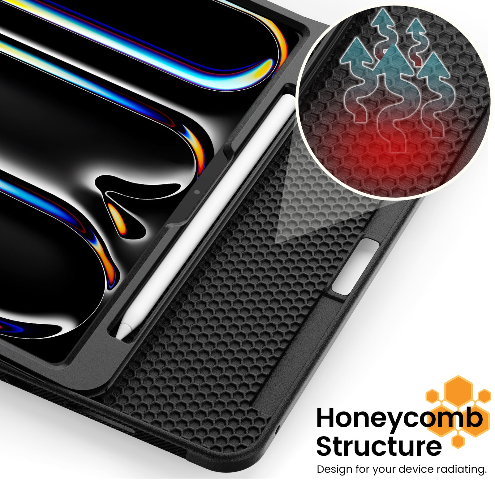 honeycomb-leather-wallet-stand-ipad-pro-11-2018-smart-cover_1