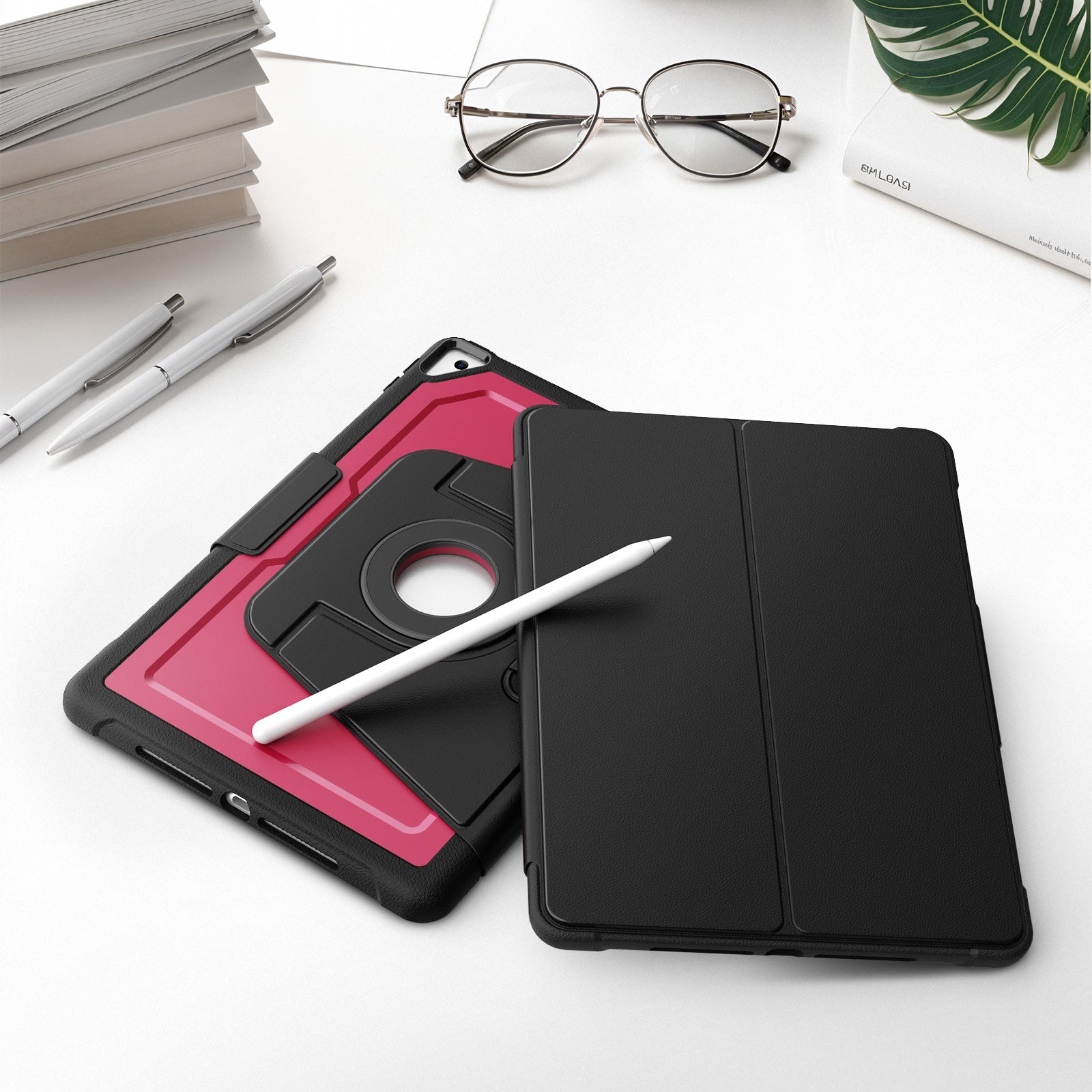 honeycomb-magnetic-rotating-stand-ipad-9-leather-case_8