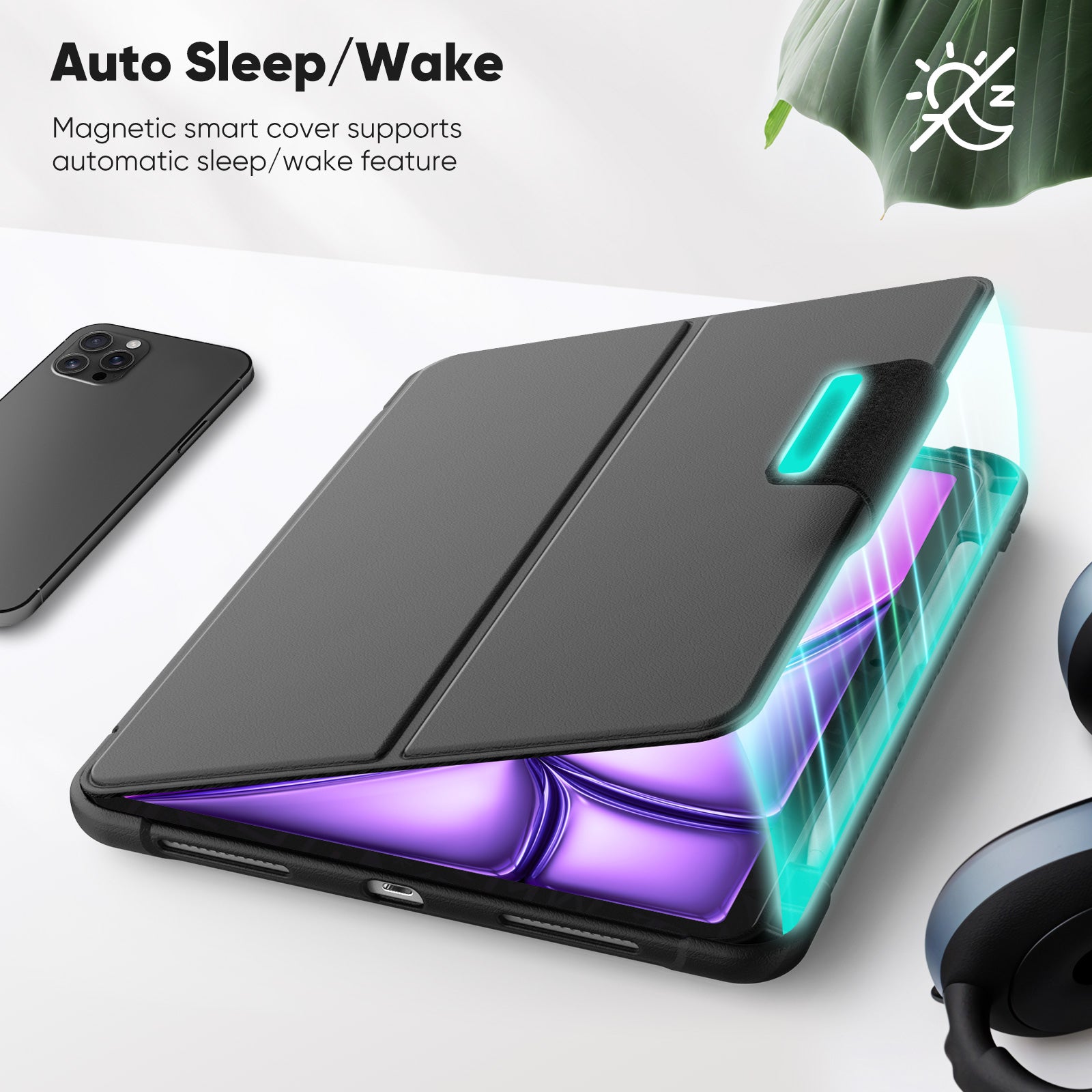 honeycomb-magnetic-rotating-stand-ipad-air-11-2025-leather-case_2