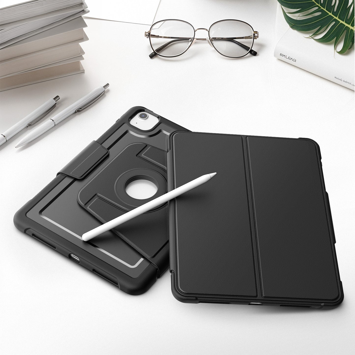 honeycomb-magnetic-rotating-stand-ipad-air-11-2025-leather-case_8