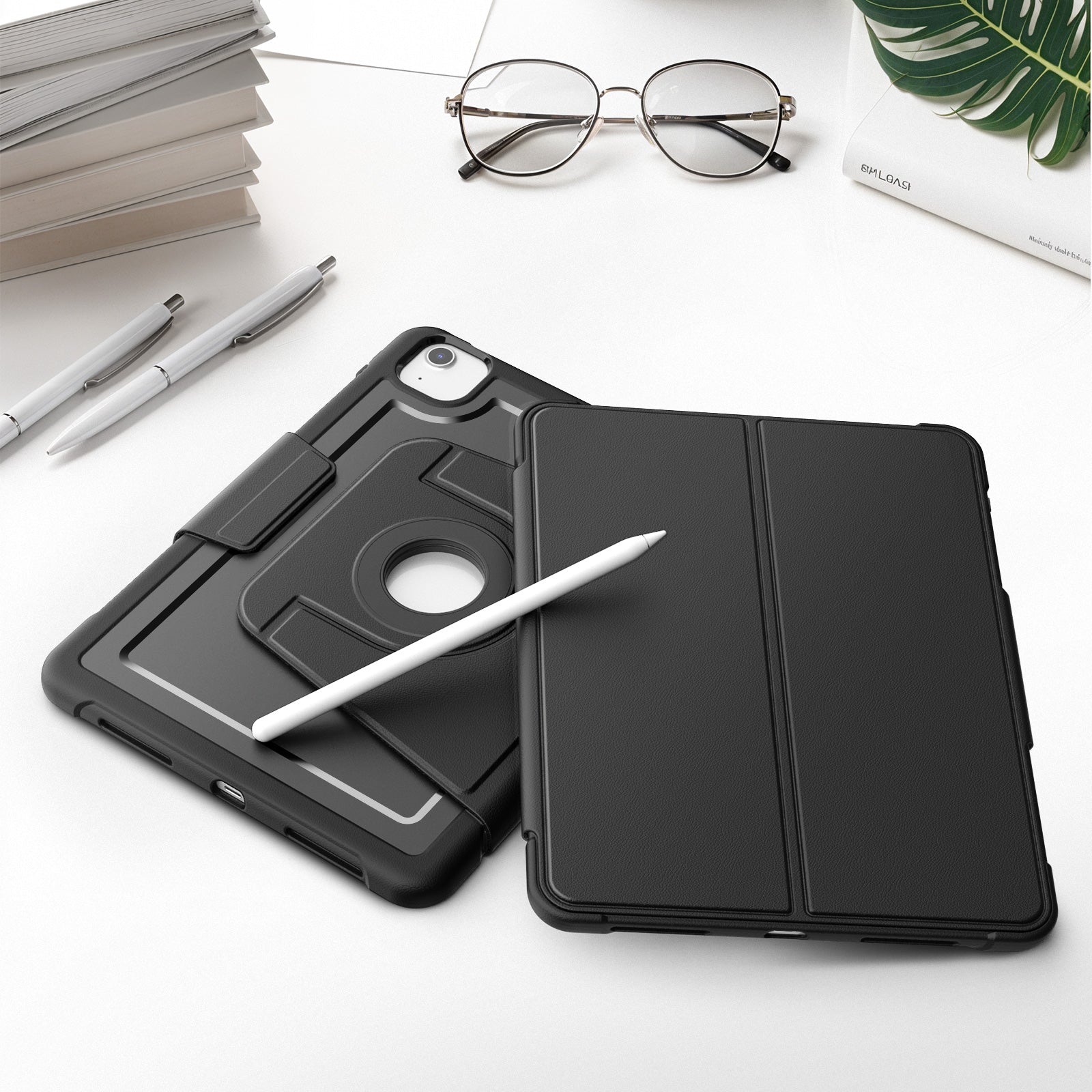 honeycomb-magnetic-rotating-stand-ipad-air-11-2025-leather-case_8