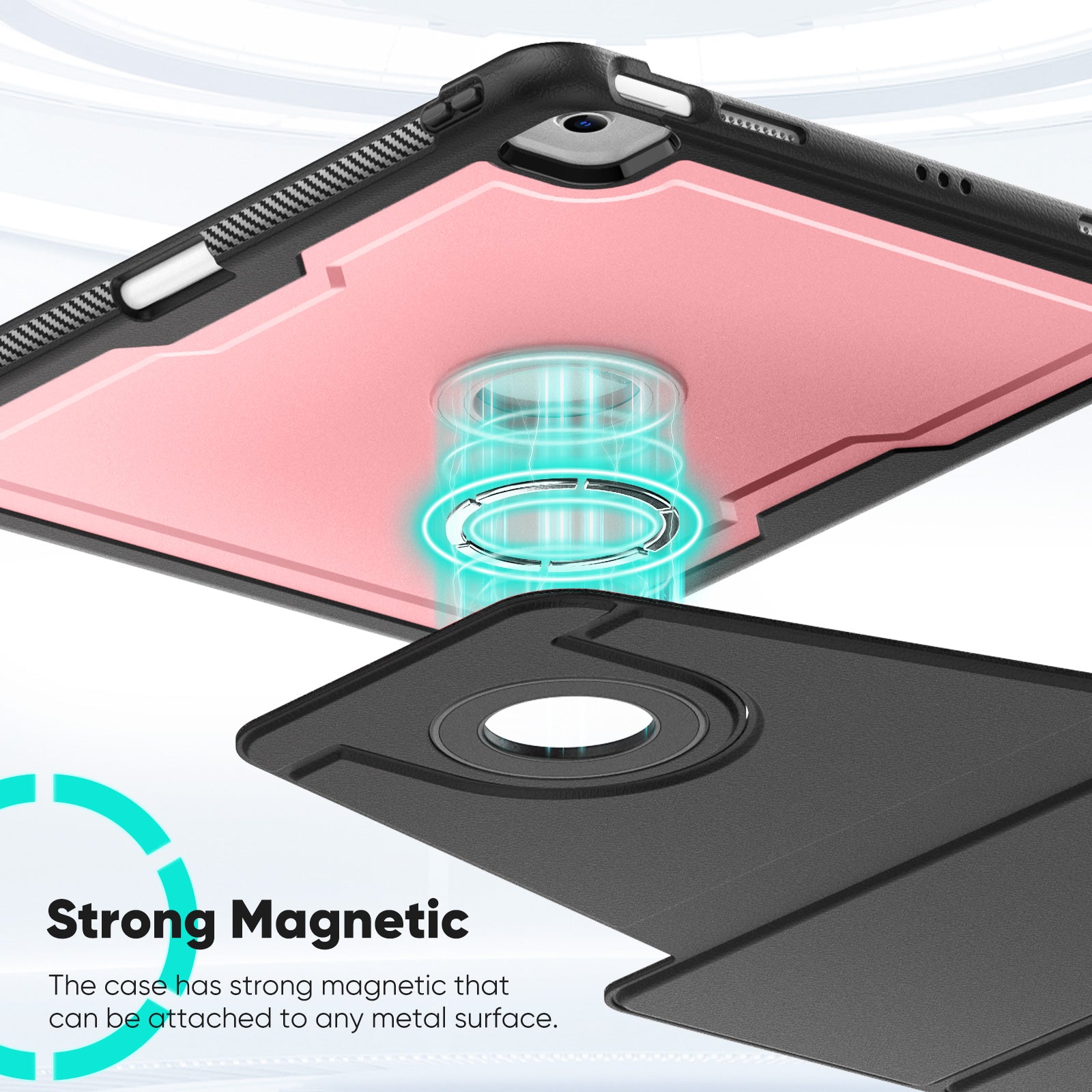 honeycomb-magnetic-rotating-stand-ipad-air-13-2024-leather-case_4