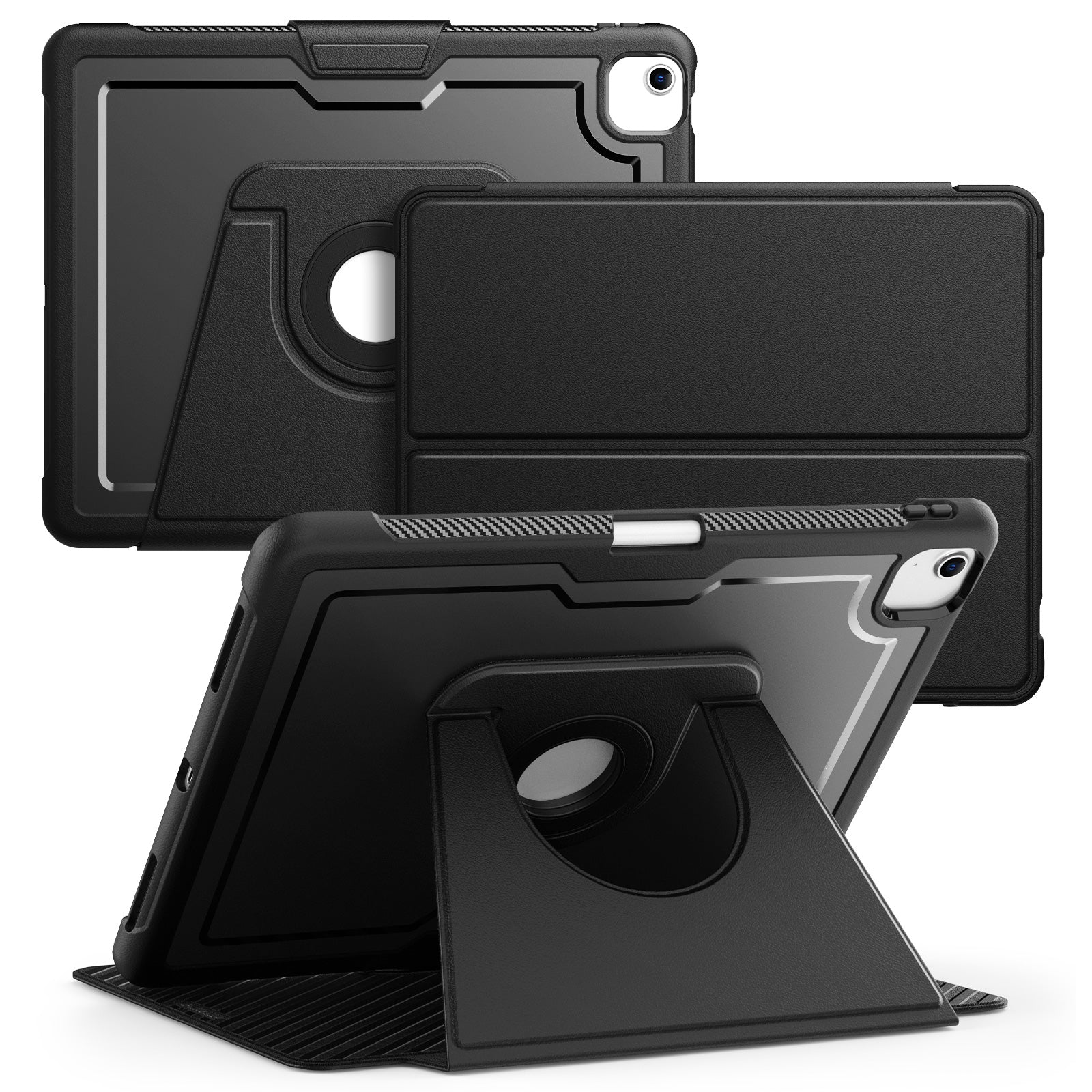honeycomb-magnetic-rotating-stand-ipad-air-13-2025-leather-case_13