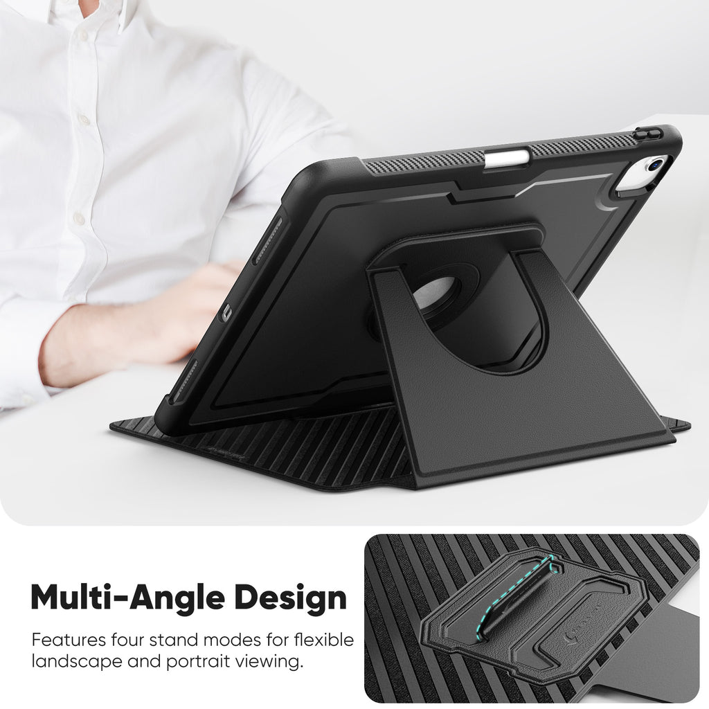 honeycomb-magnetic-rotating-stand-ipad-air-13-2025-leather-case_5