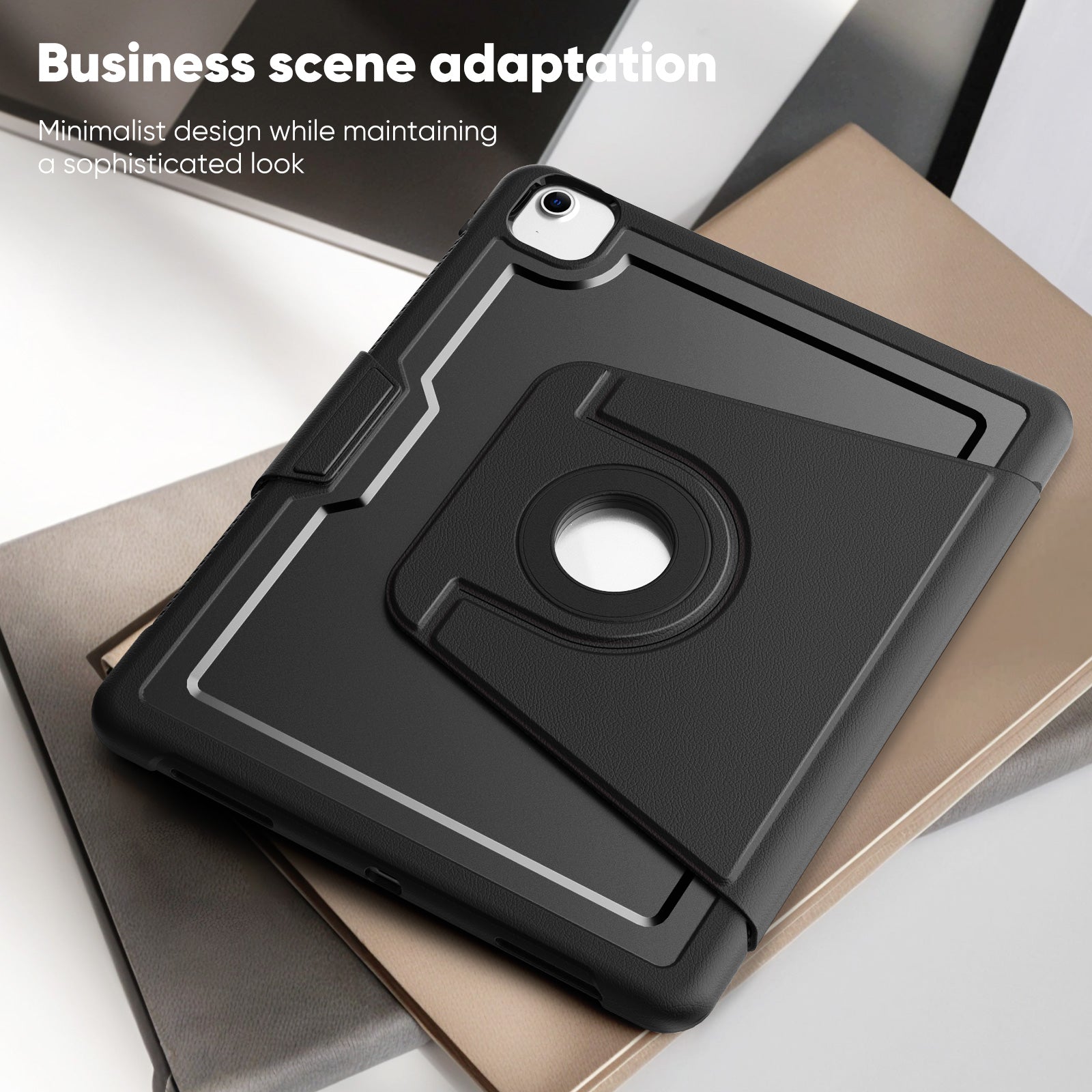 honeycomb-magnetic-rotating-stand-ipad-air-13-2025-leather-case_8