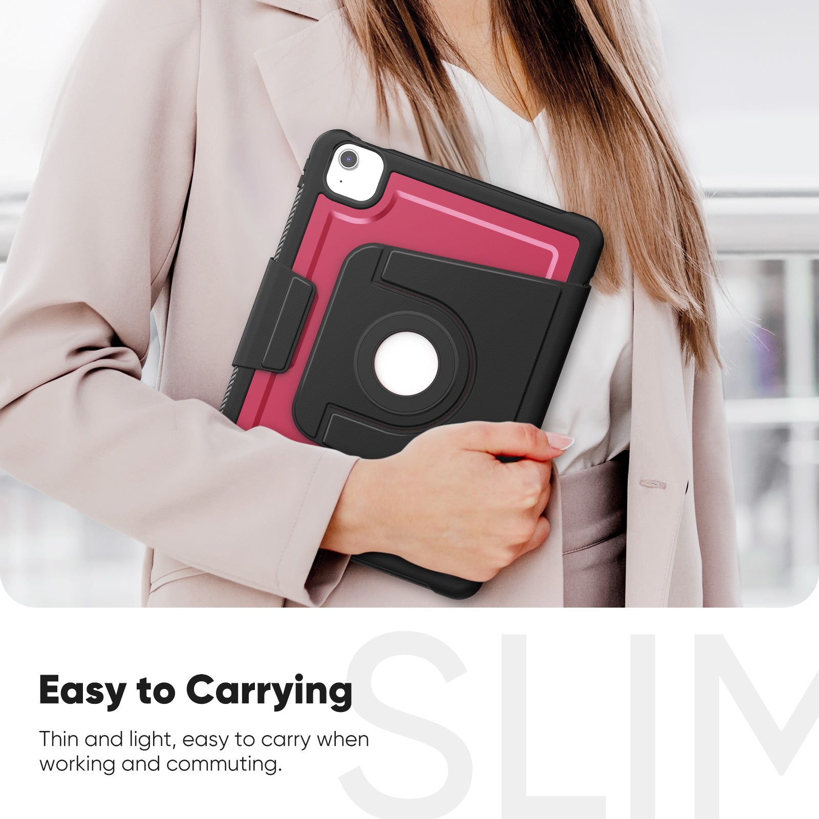 honeycomb-magnetic-rotating-stand-ipad-air-4-leather-case_5