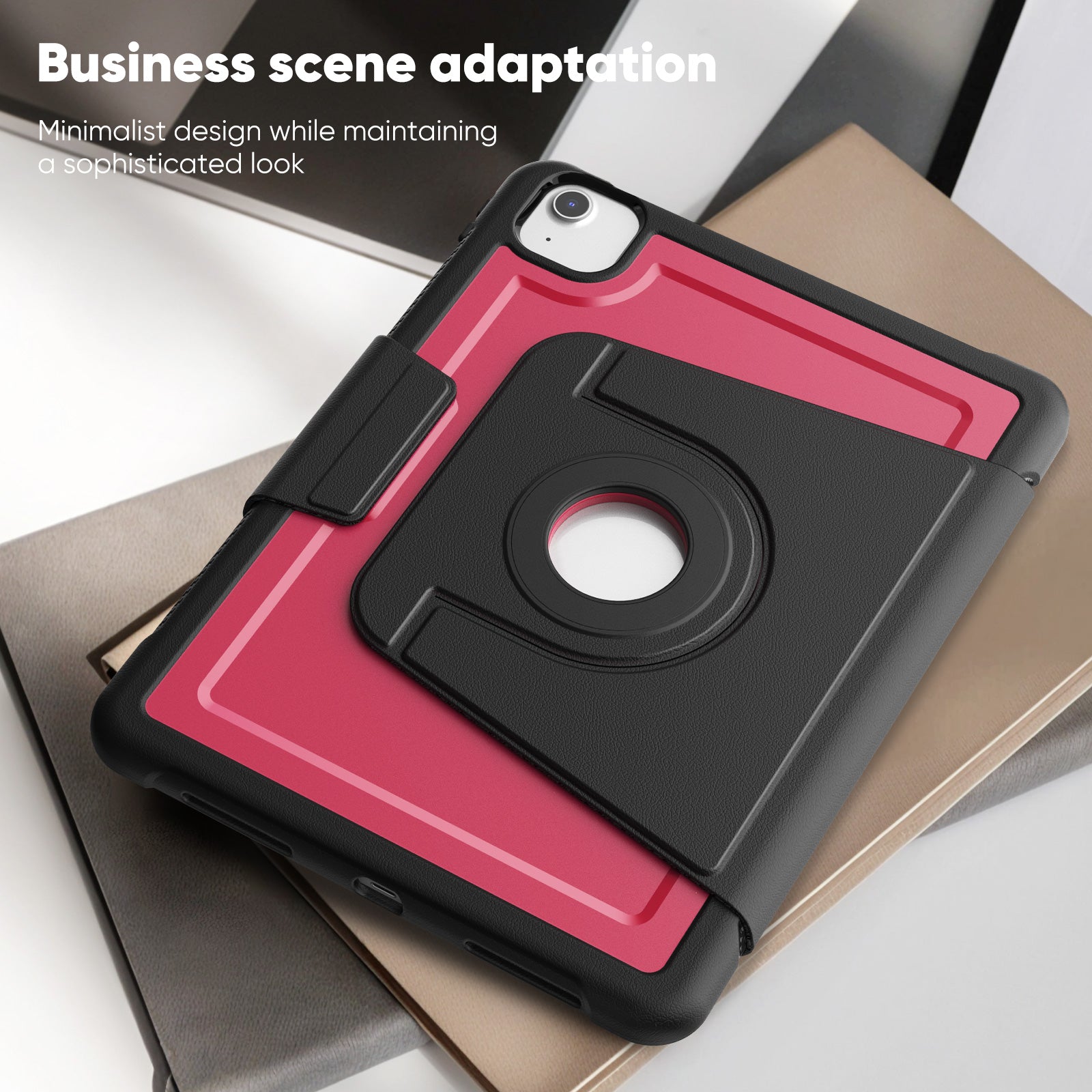 honeycomb-magnetic-rotating-stand-ipad-air-4-leather-case_6