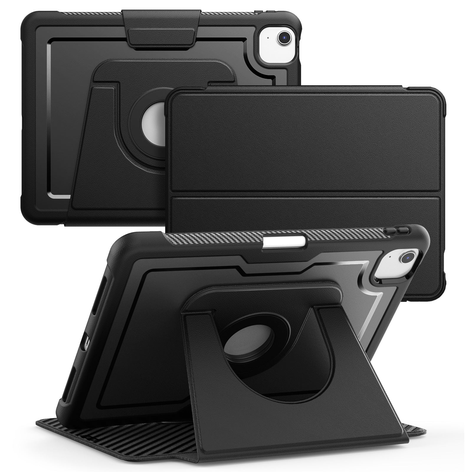 honeycomb-magnetic-rotating-stand-ipad-air-5-leather-case_10