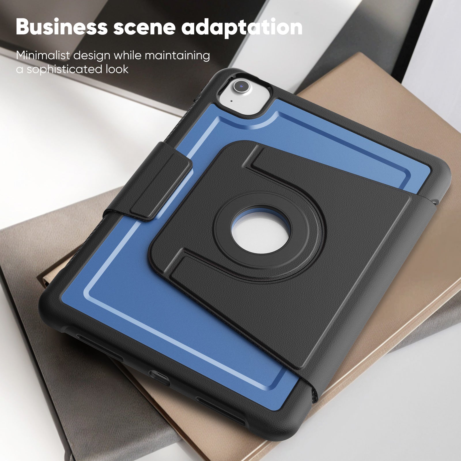 honeycomb-magnetic-rotating-stand-ipad-air-5-leather-case_6