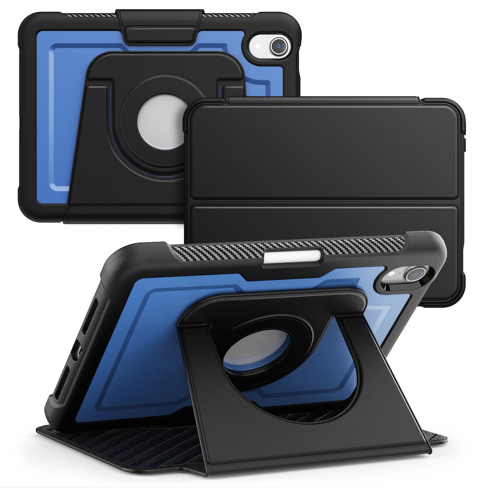 honeycomb-magnetic-rotating-stand-ipad-mini-6-leather-case_16