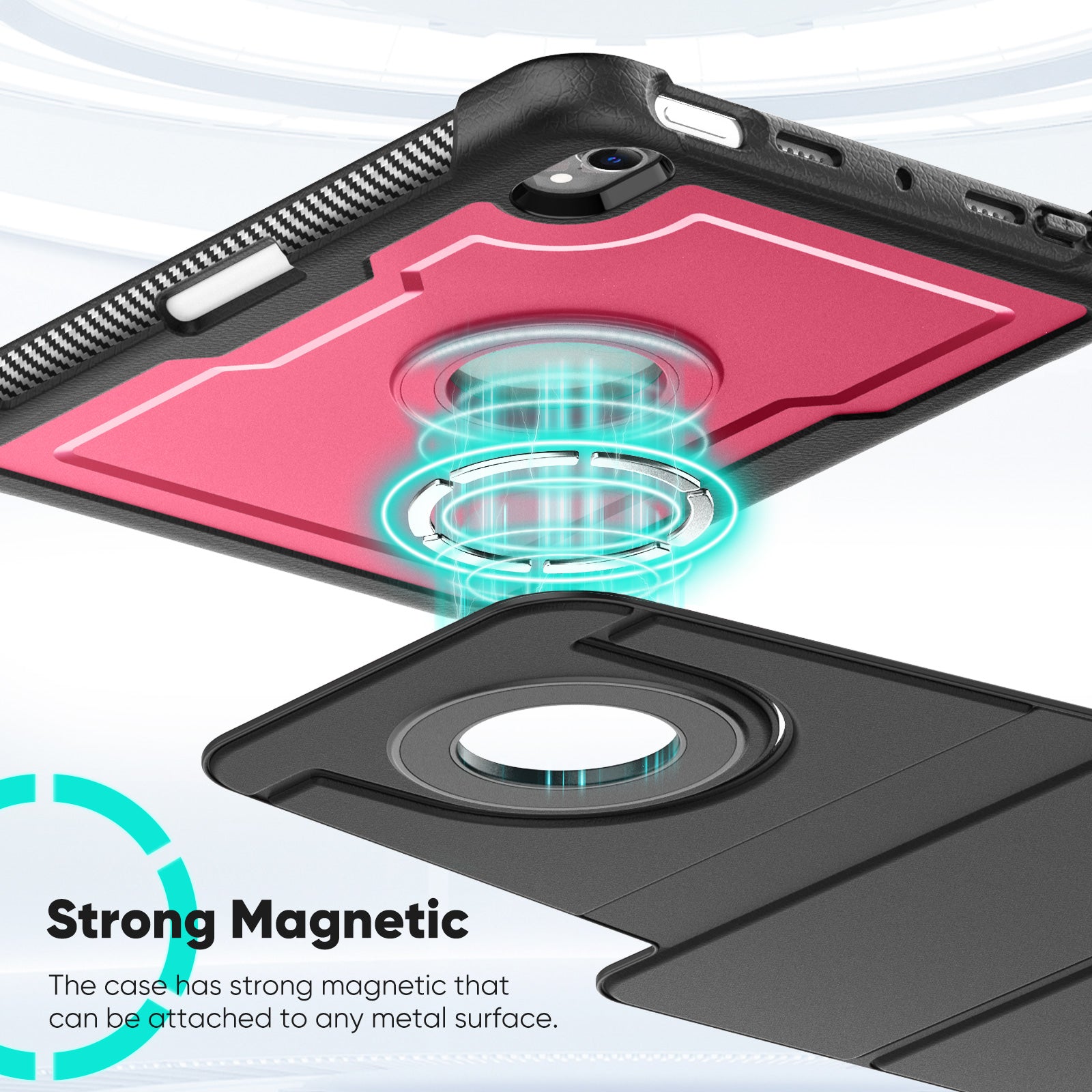 honeycomb-magnetic-rotating-stand-ipad-mini-6-leather-case_4