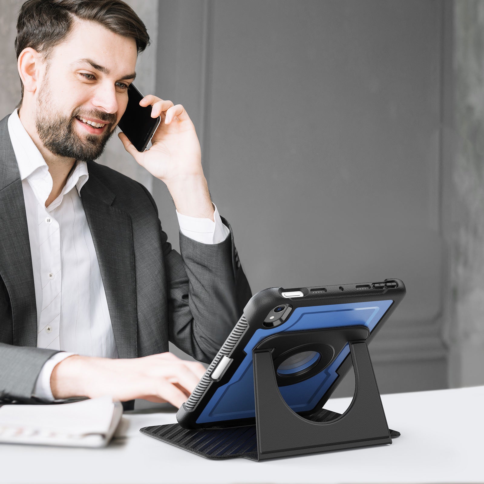 honeycomb-magnetic-rotating-stand-ipad-mini-7-leather-case_6