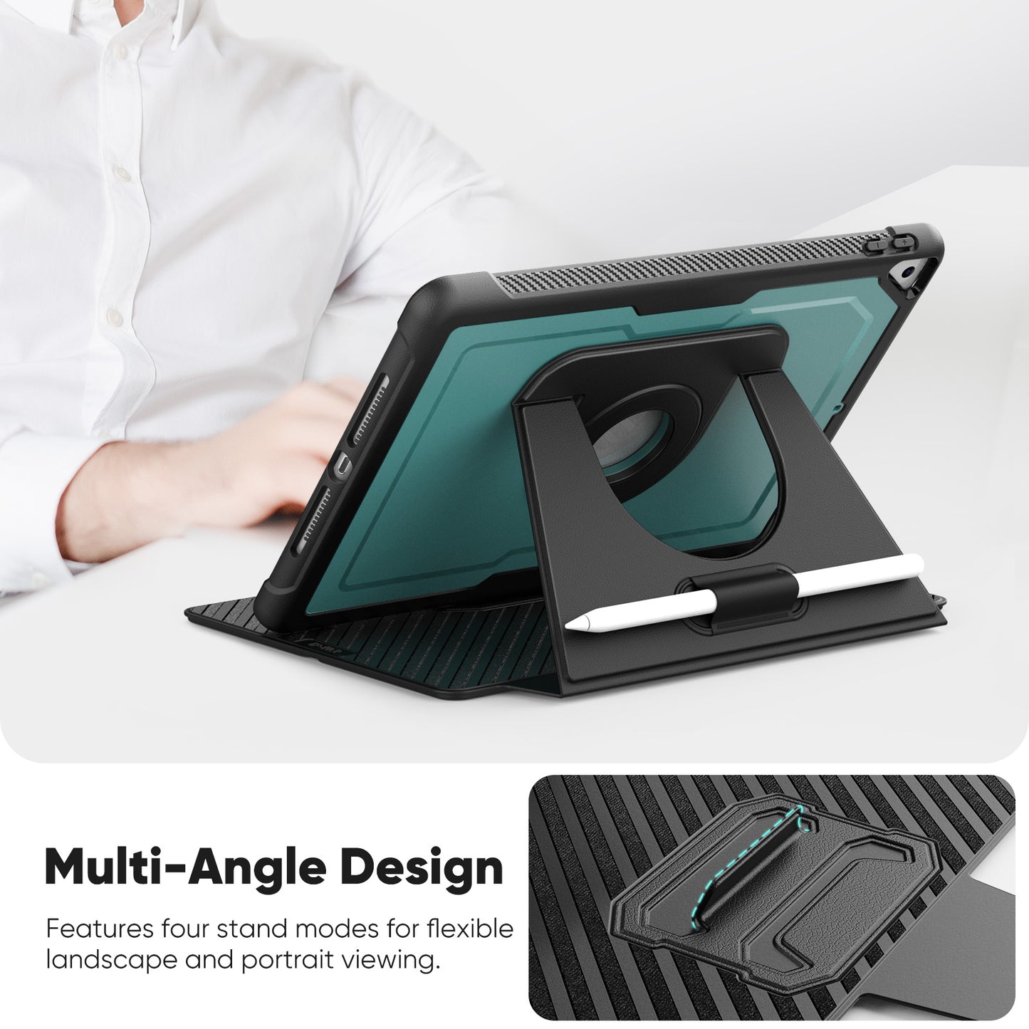 honeycomb-magnetic-rotating-stand-ipad-pro-10-5-leather-case_4