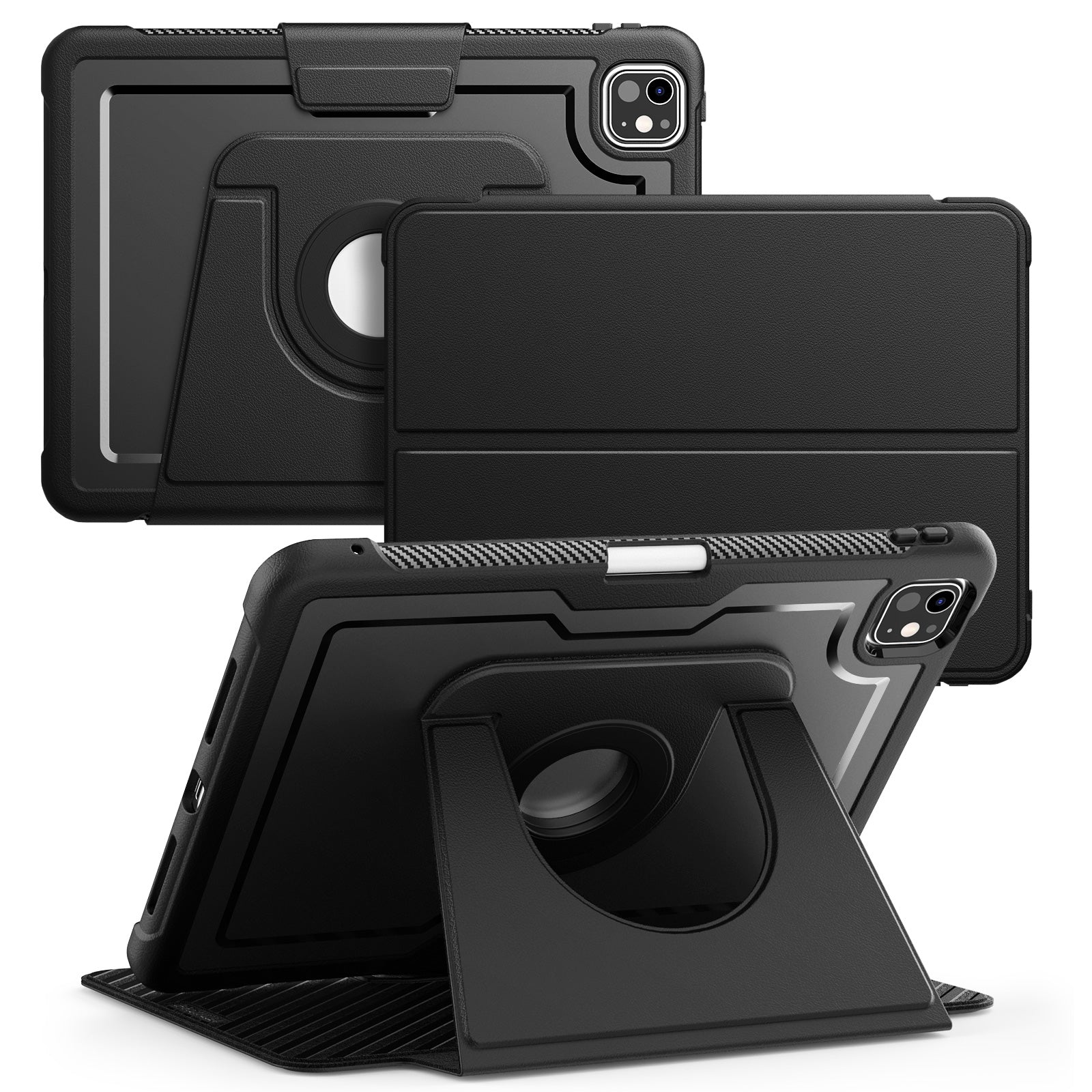 honeycomb-magnetic-rotating-stand-ipad-pro-11-2021-leather-case_11