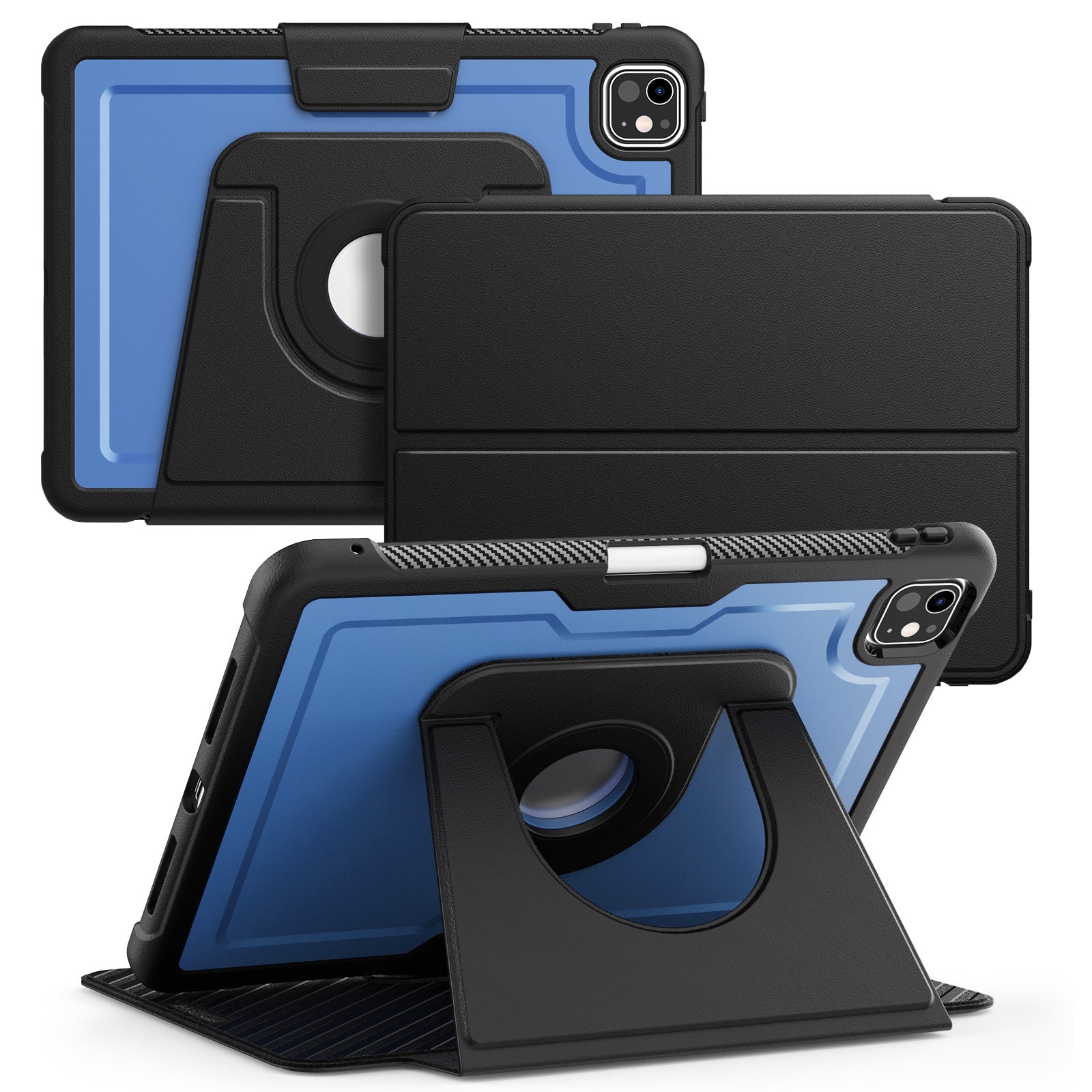 honeycomb-magnetic-rotating-stand-ipad-pro-11-2021-leather-case_13