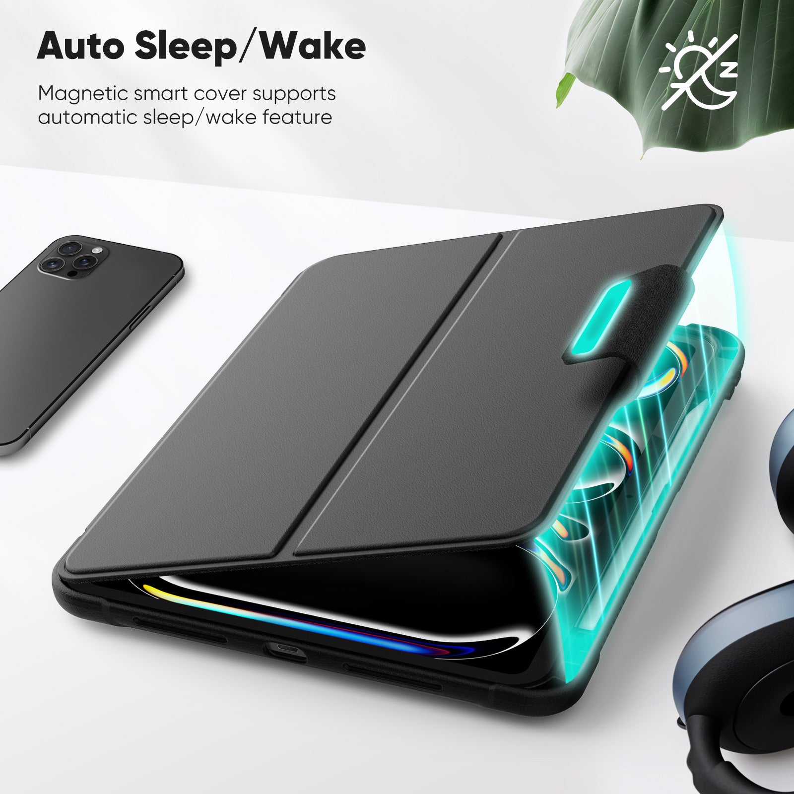 honeycomb-magnetic-rotating-stand-ipad-pro-11-2022-leather-case_2