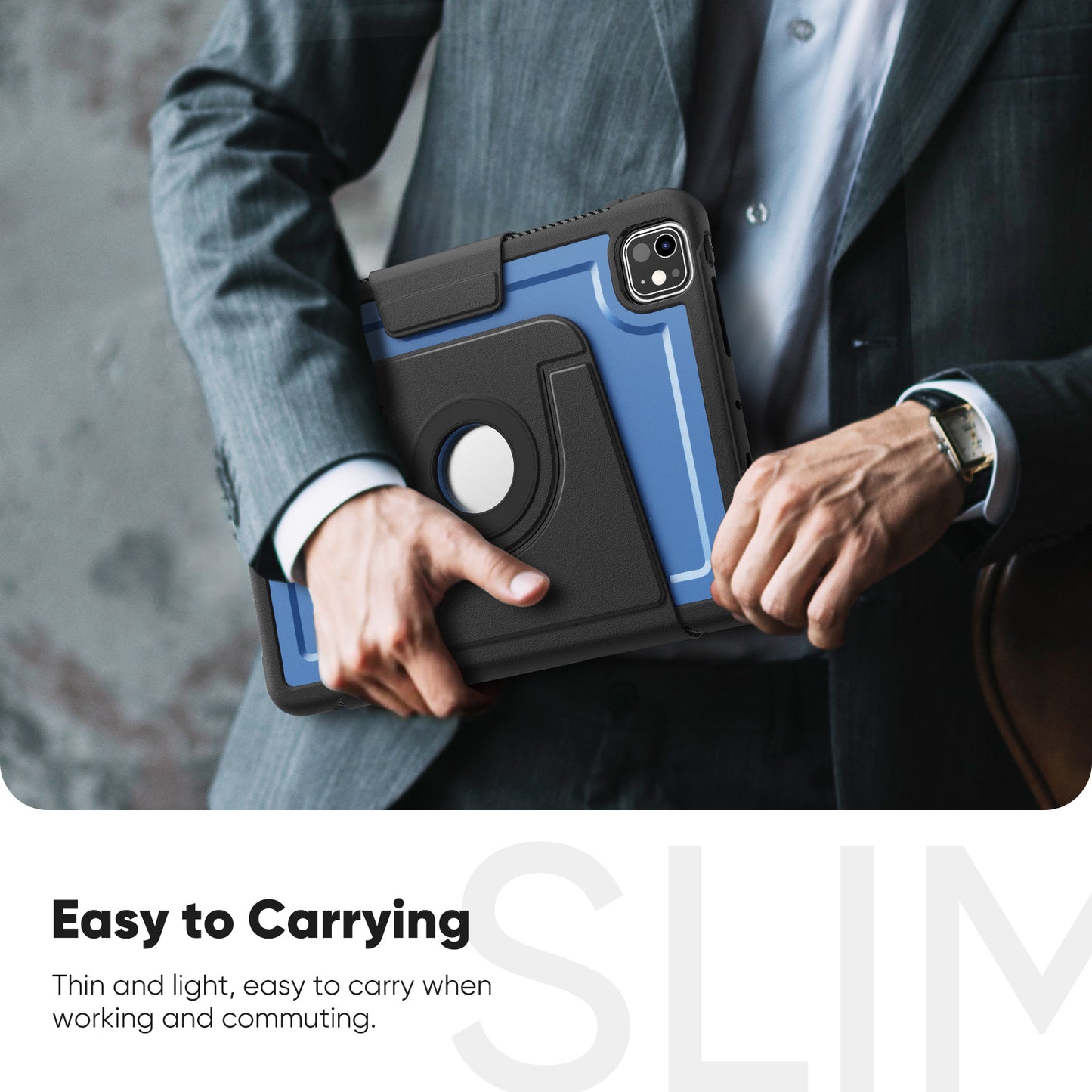 honeycomb-magnetic-rotating-stand-ipad-pro-11-2022-leather-case_5