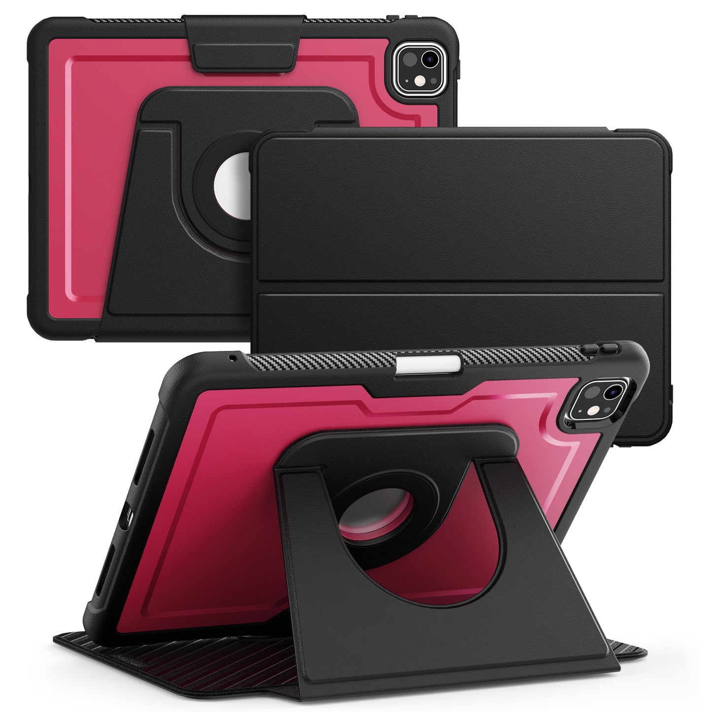 honeycomb-magnetic-rotating-stand-ipad-pro-11-2024-leather-case_12