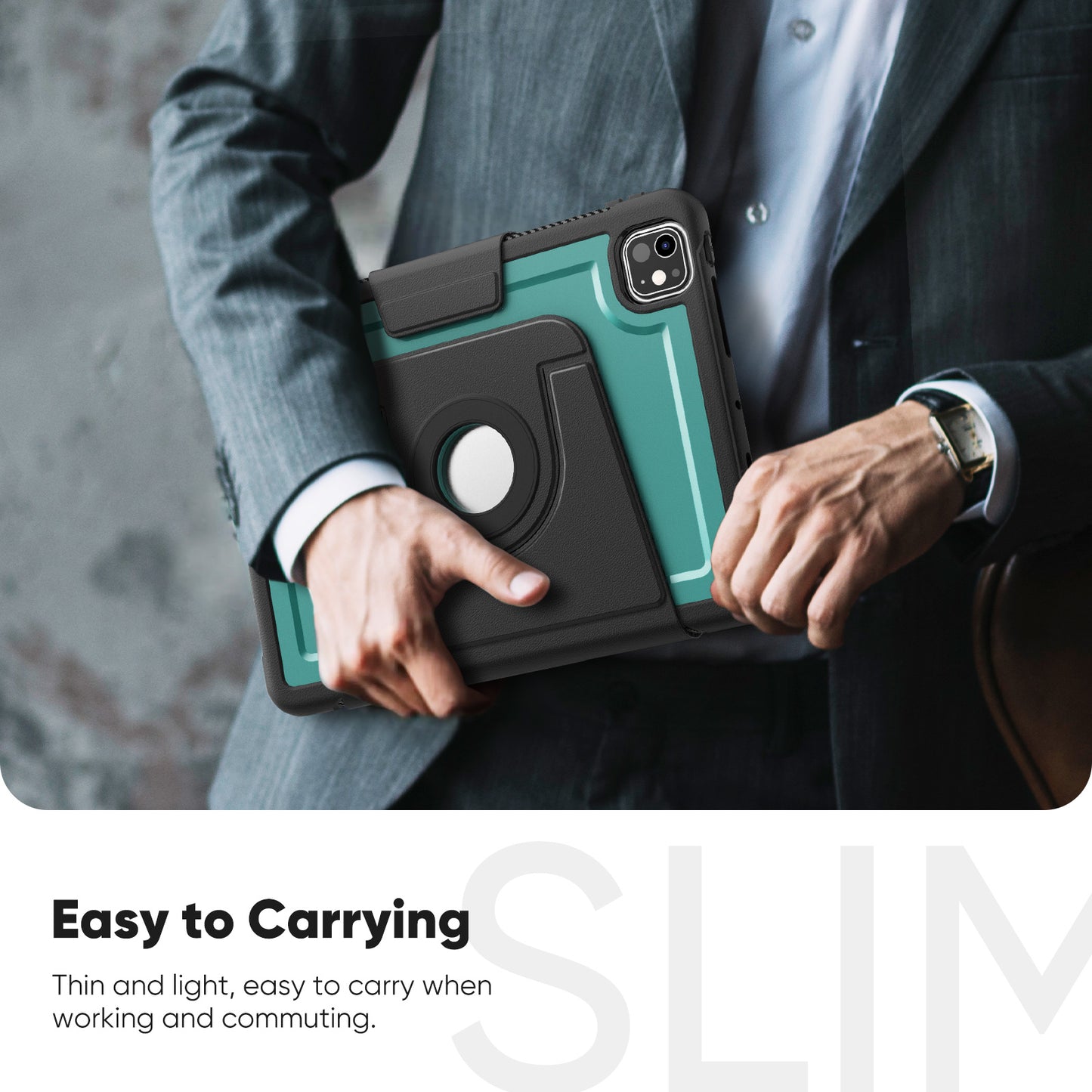 honeycomb-magnetic-rotating-stand-ipad-pro-11-2024-leather-case_5