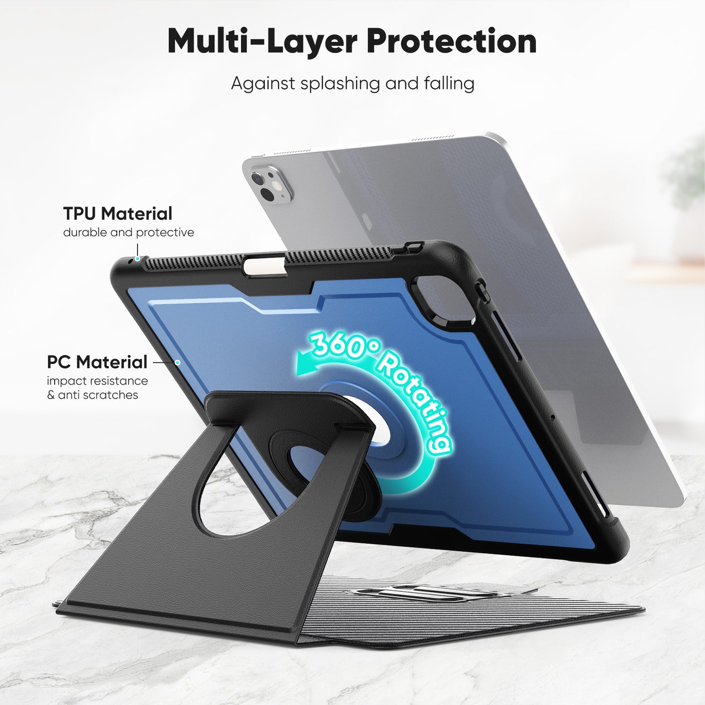 honeycomb-magnetic-rotating-stand-ipad-pro-12-9-2018-leather-case_3