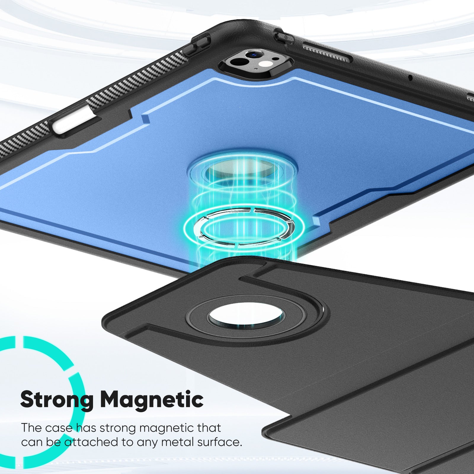 honeycomb-magnetic-rotating-stand-ipad-pro-12-9-2018-leather-case_4