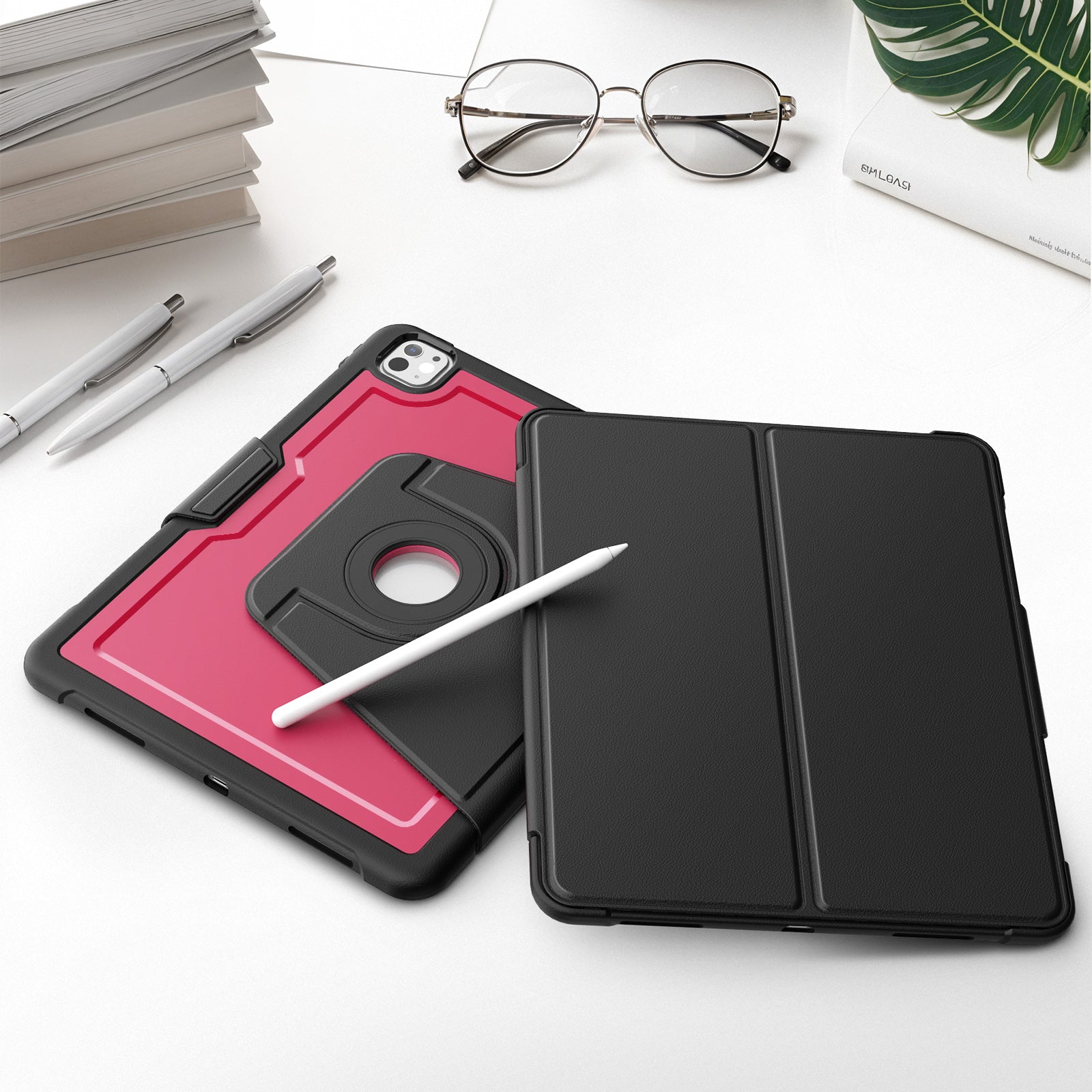 honeycomb-magnetic-rotating-stand-ipad-pro-12-9-2020-leather-case_10