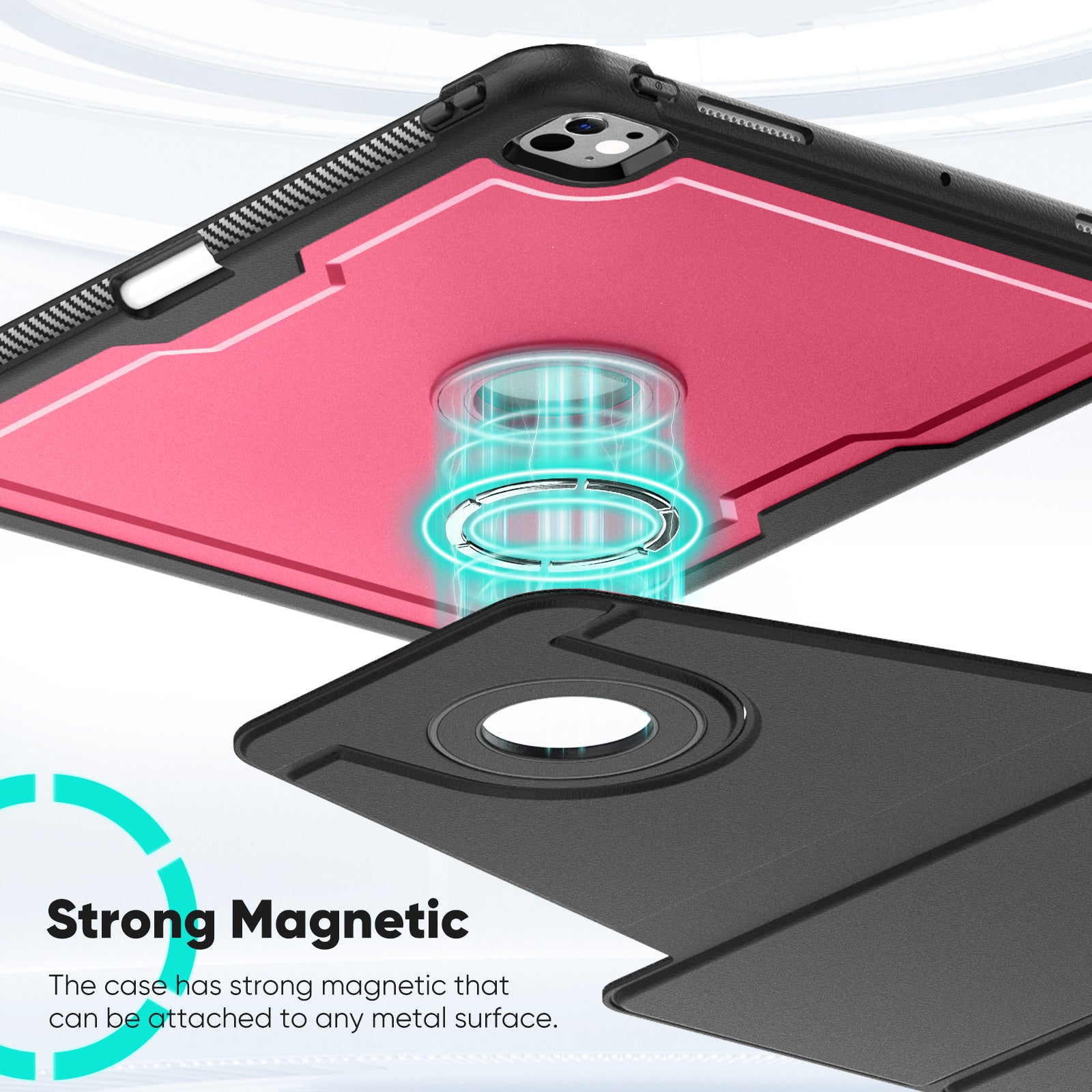 honeycomb-magnetic-rotating-stand-ipad-pro-12-9-2020-leather-case_4