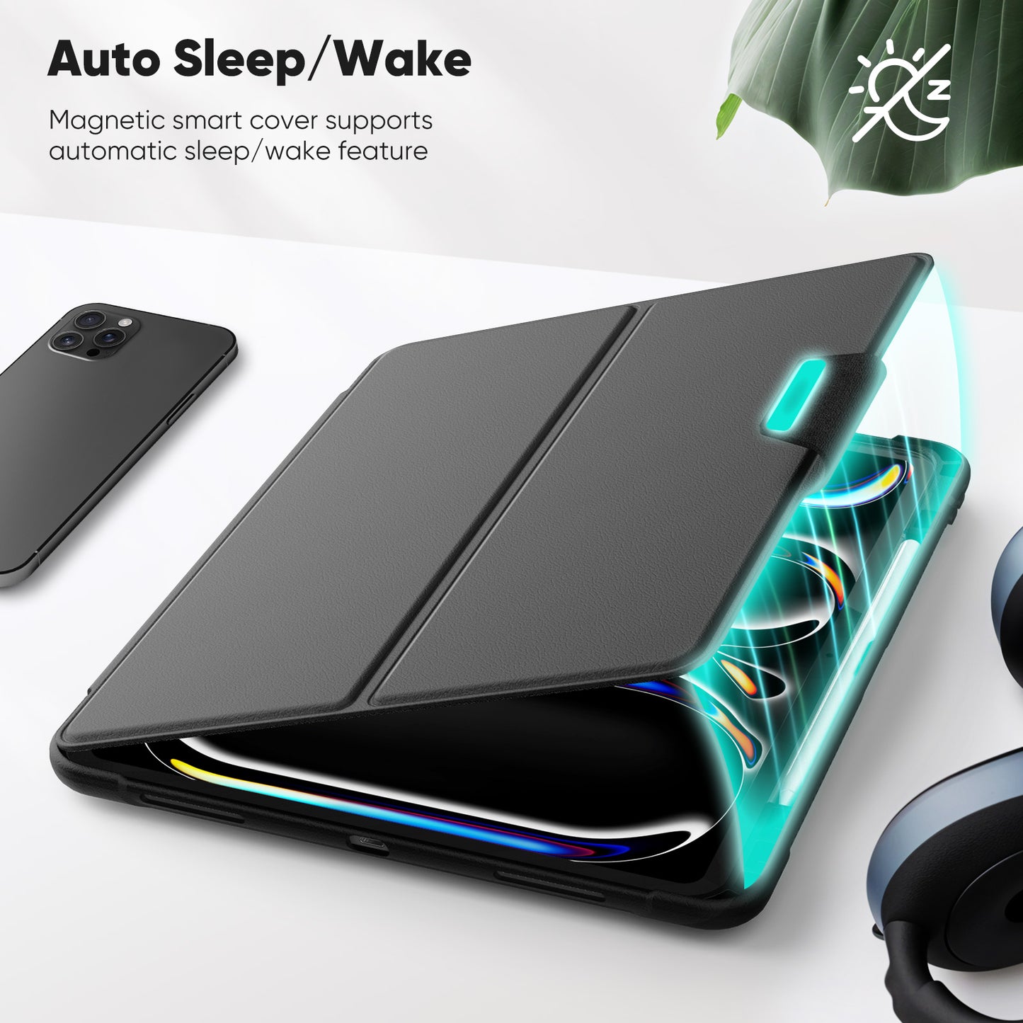 honeycomb-magnetic-rotating-stand-ipad-pro-12-9-2021-leather-case_2