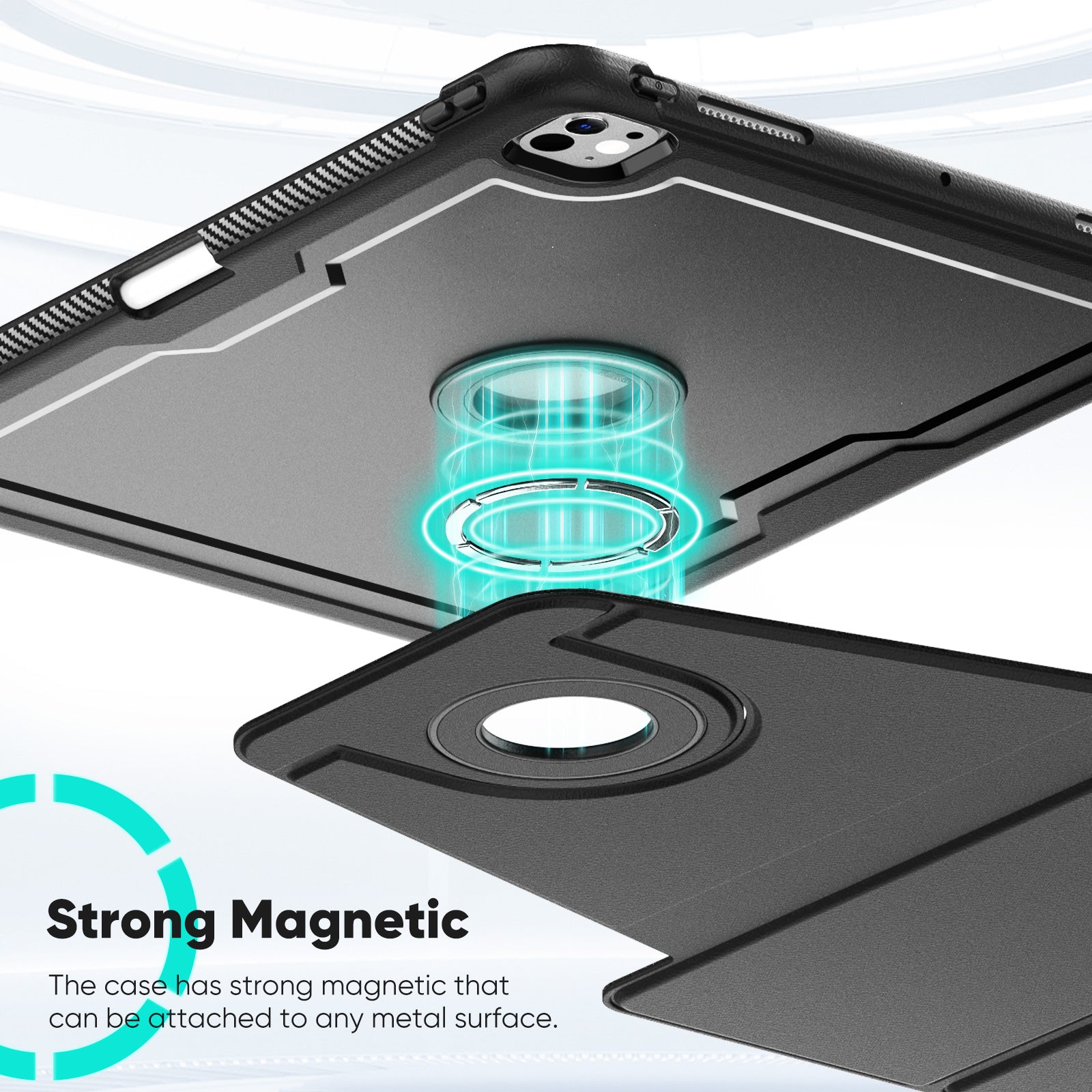honeycomb-magnetic-rotating-stand-ipad-pro-12-9-2021-leather-case_4