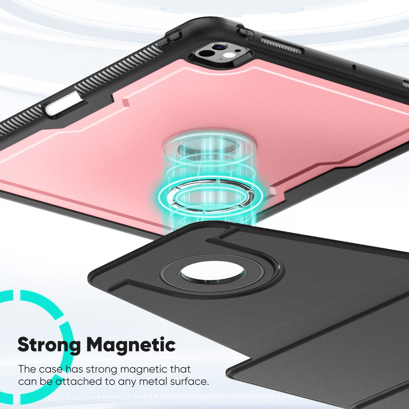 honeycomb-magnetic-rotating-stand-ipad-pro-12-9-2022-leather-case_4