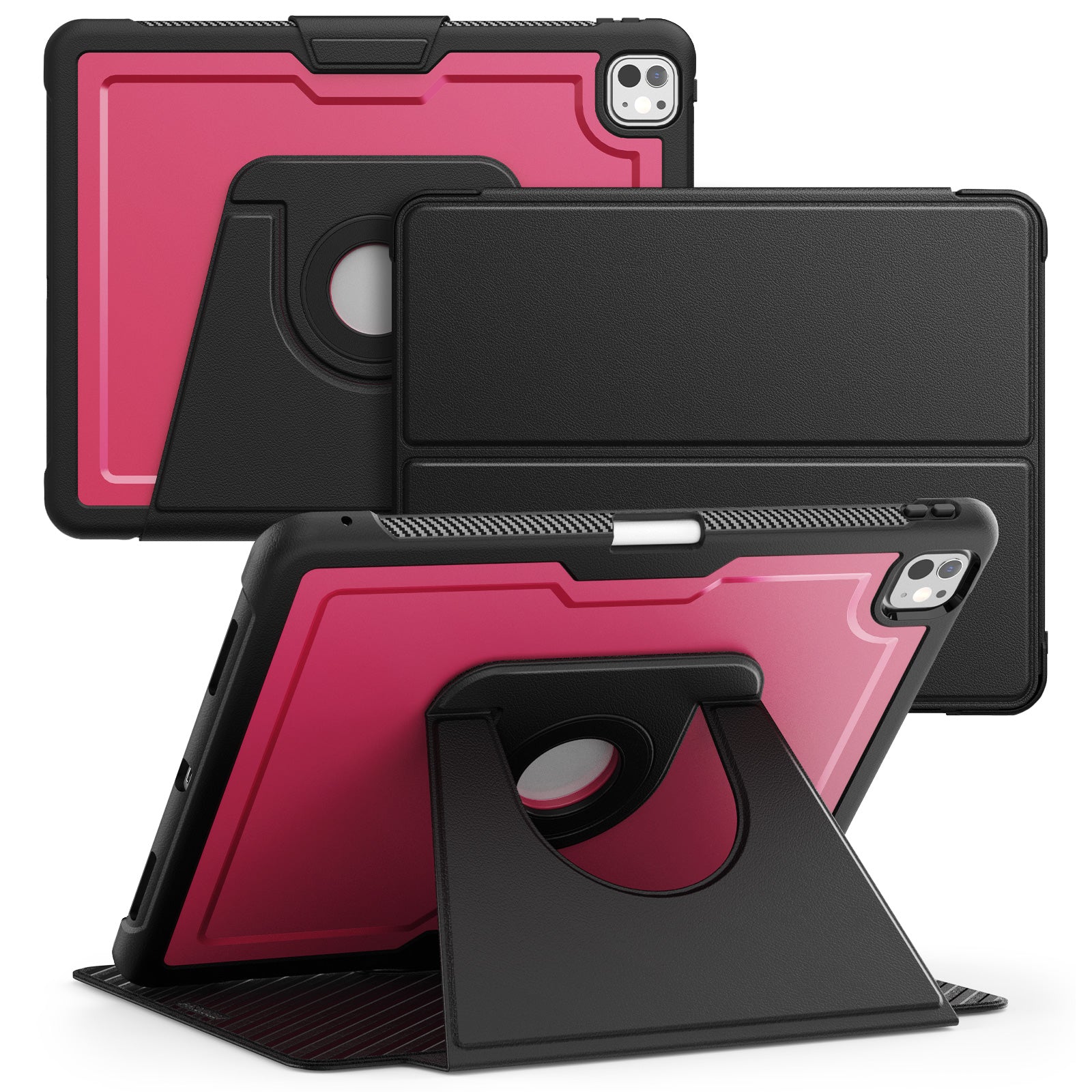 honeycomb-magnetic-rotating-stand-ipad-pro-13-2024-leather-case_15