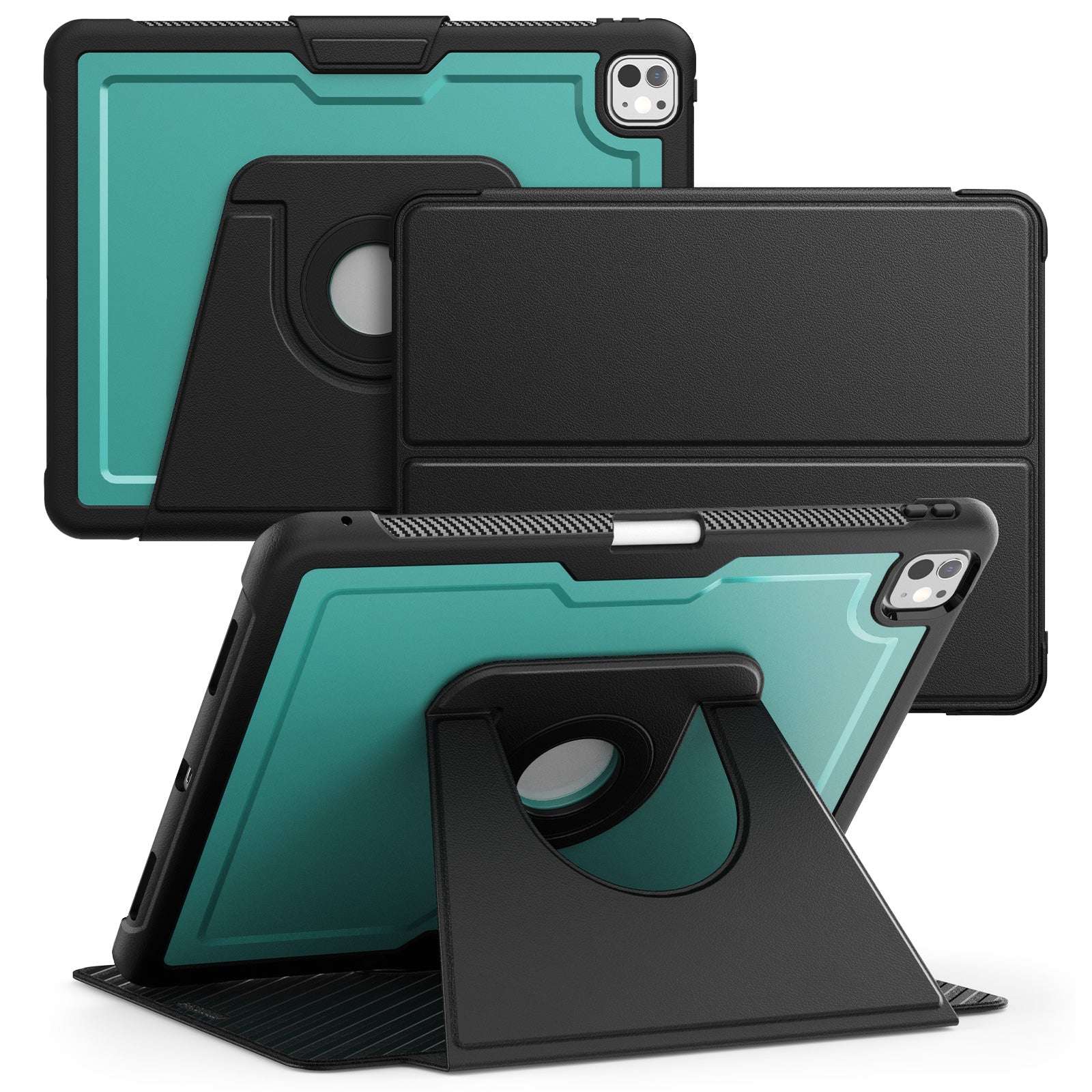 honeycomb-magnetic-rotating-stand-ipad-pro-13-2024-leather-case_17