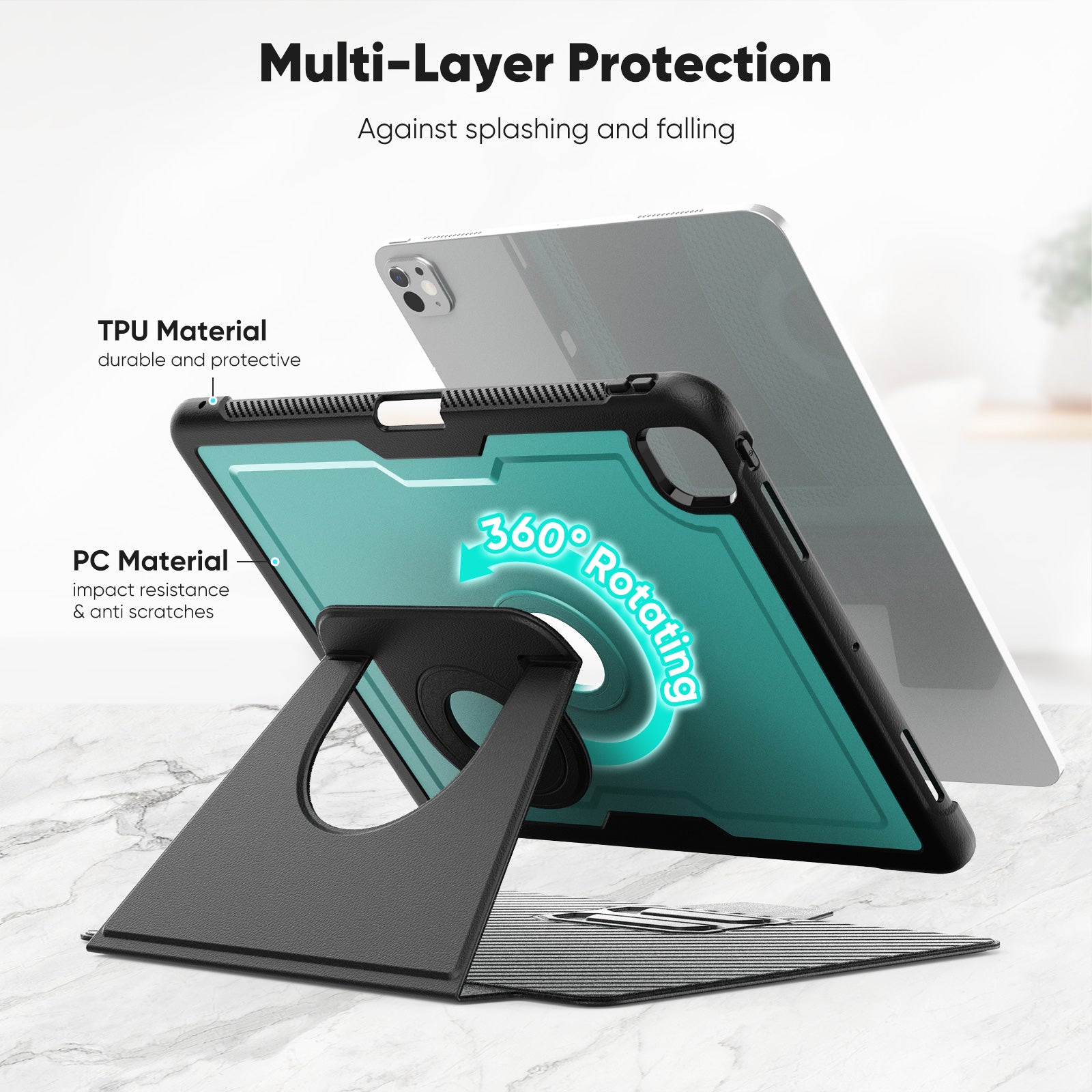 honeycomb-magnetic-rotating-stand-ipad-pro-13-2024-leather-case_3