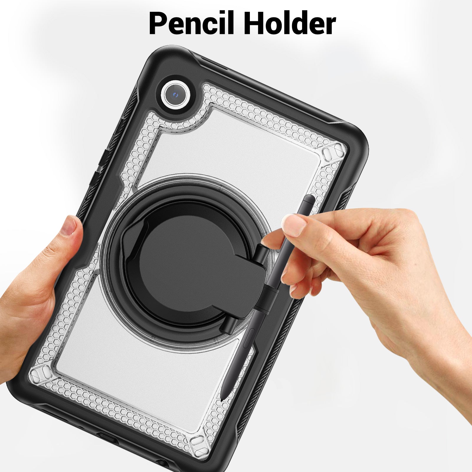 honeycomb-rotating-hand-grip-galaxy-tab-a11-case-full-protection-11