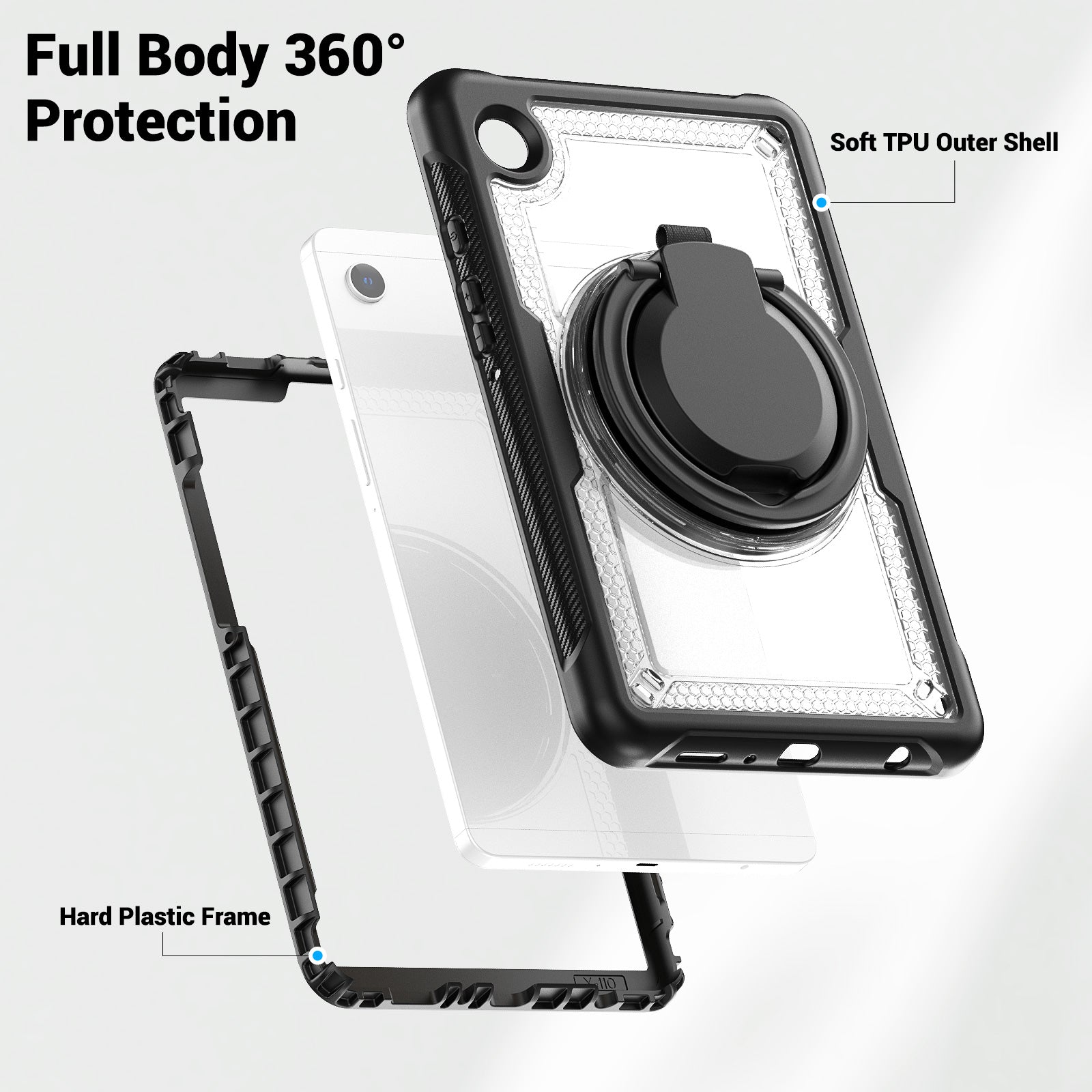honeycomb-rotating-hand-grip-galaxy-tab-a11-case-full-protection-3